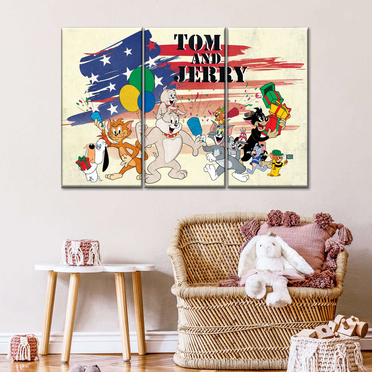 Playtime Tom And Jerry Art: Canvas Prints, Frames & Posters