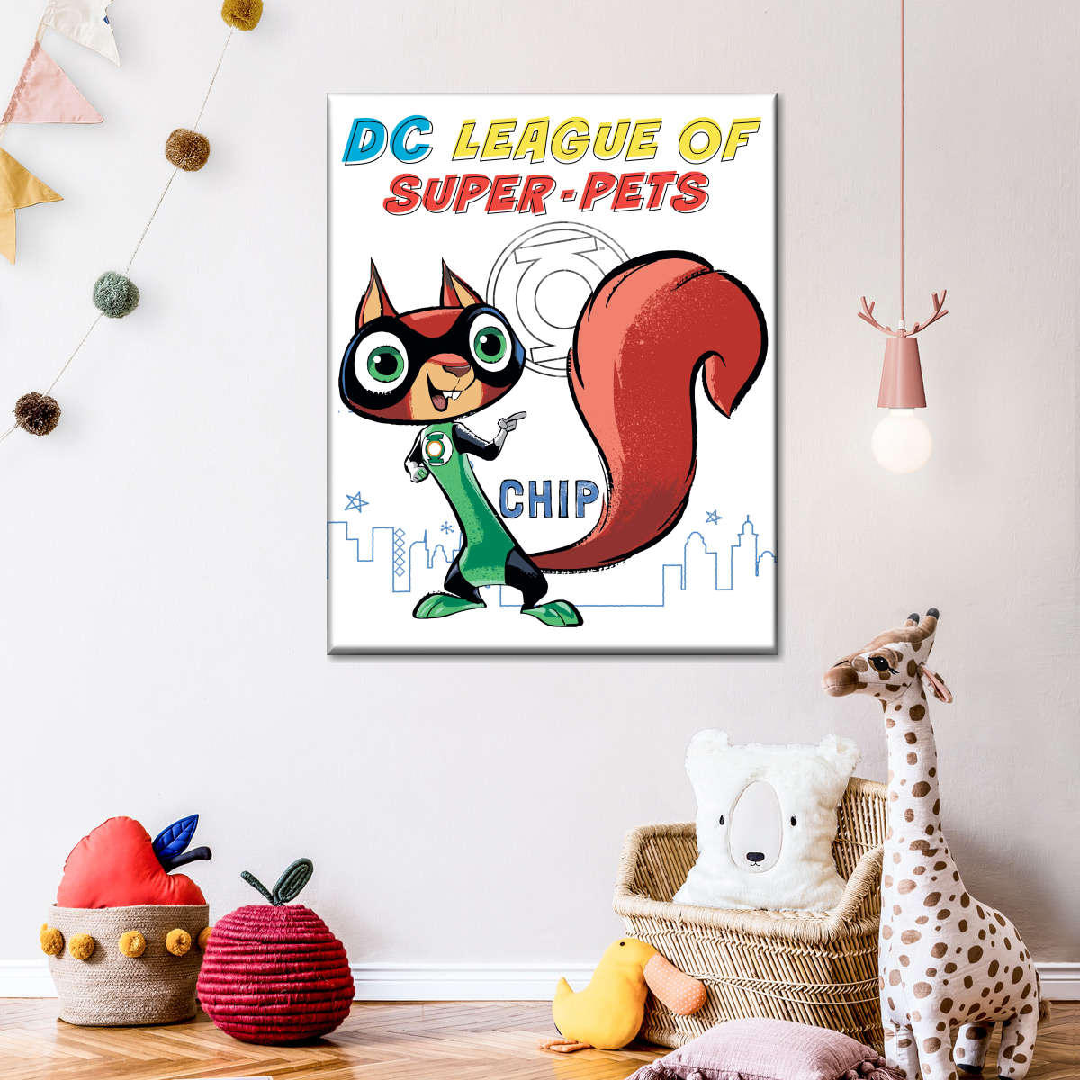 DC League Of Super-Pets Villain Lulu Wall Art: Canvas Prints, Art