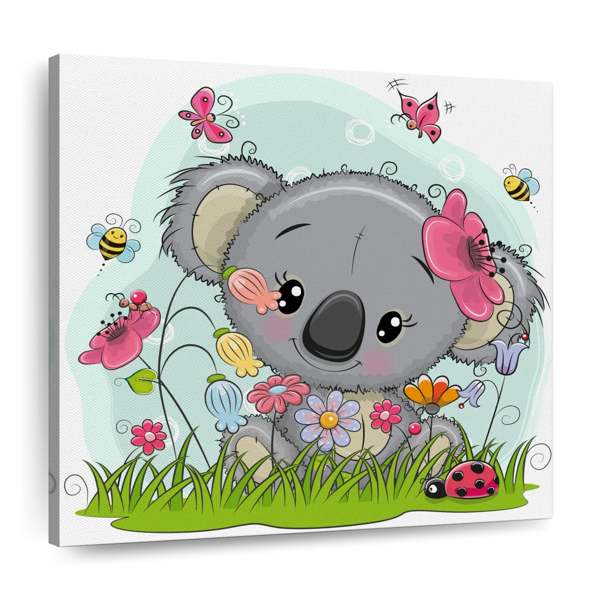 Koala Bear Mascot Cartoon Vector Clipart - FriendlyStock