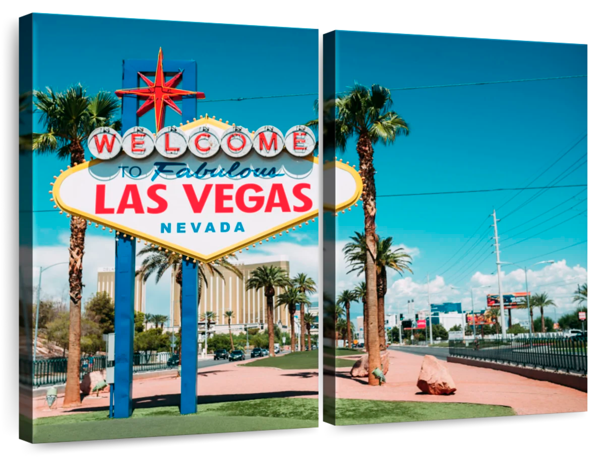 Las Vegas Sign Print: Welcome to Las Vegas Sign Photo Las 