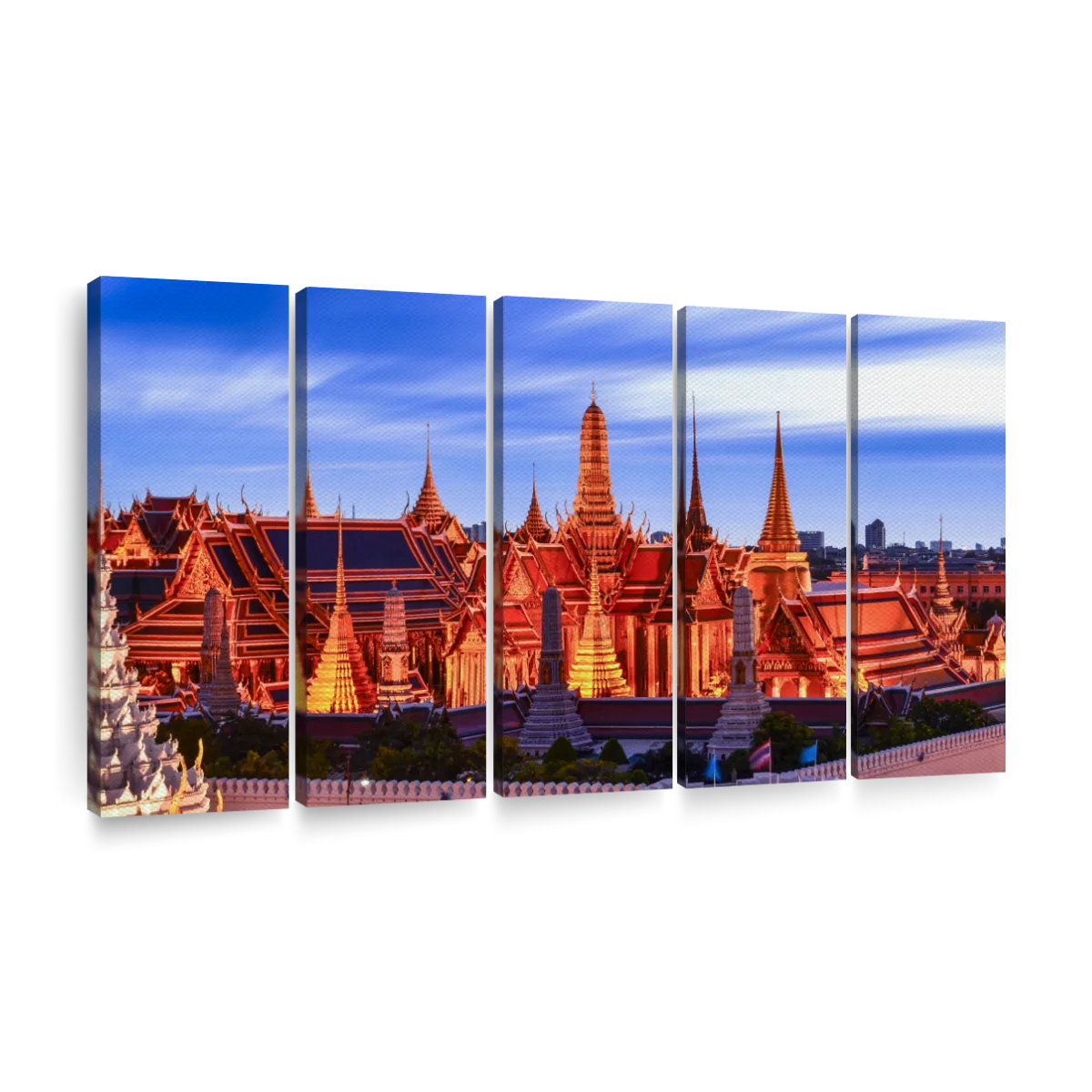 KIT COM 2 QUEBRA-CABEÇAS - GRANDE PALÁCIO DE BANGKOK E CASTELO DE