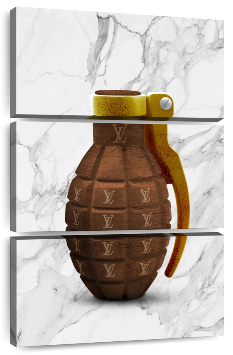 Louis Vuitton Grenade Wall Art