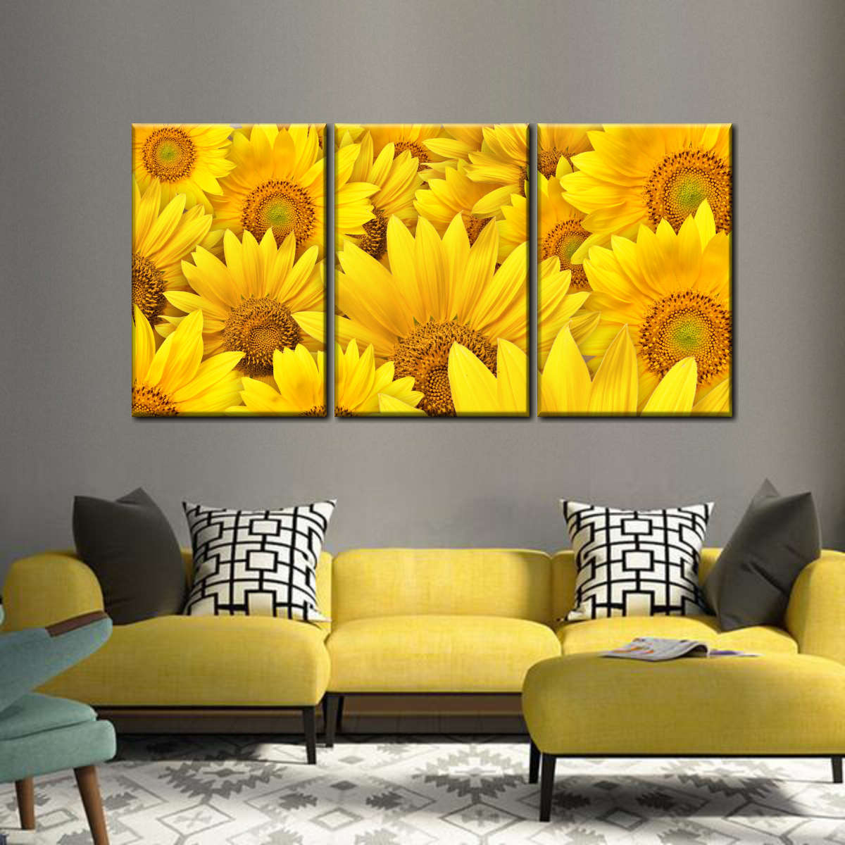 Sunflower Fusion Wall Art: Canvas Prints, Art Prints & Framed Canvas