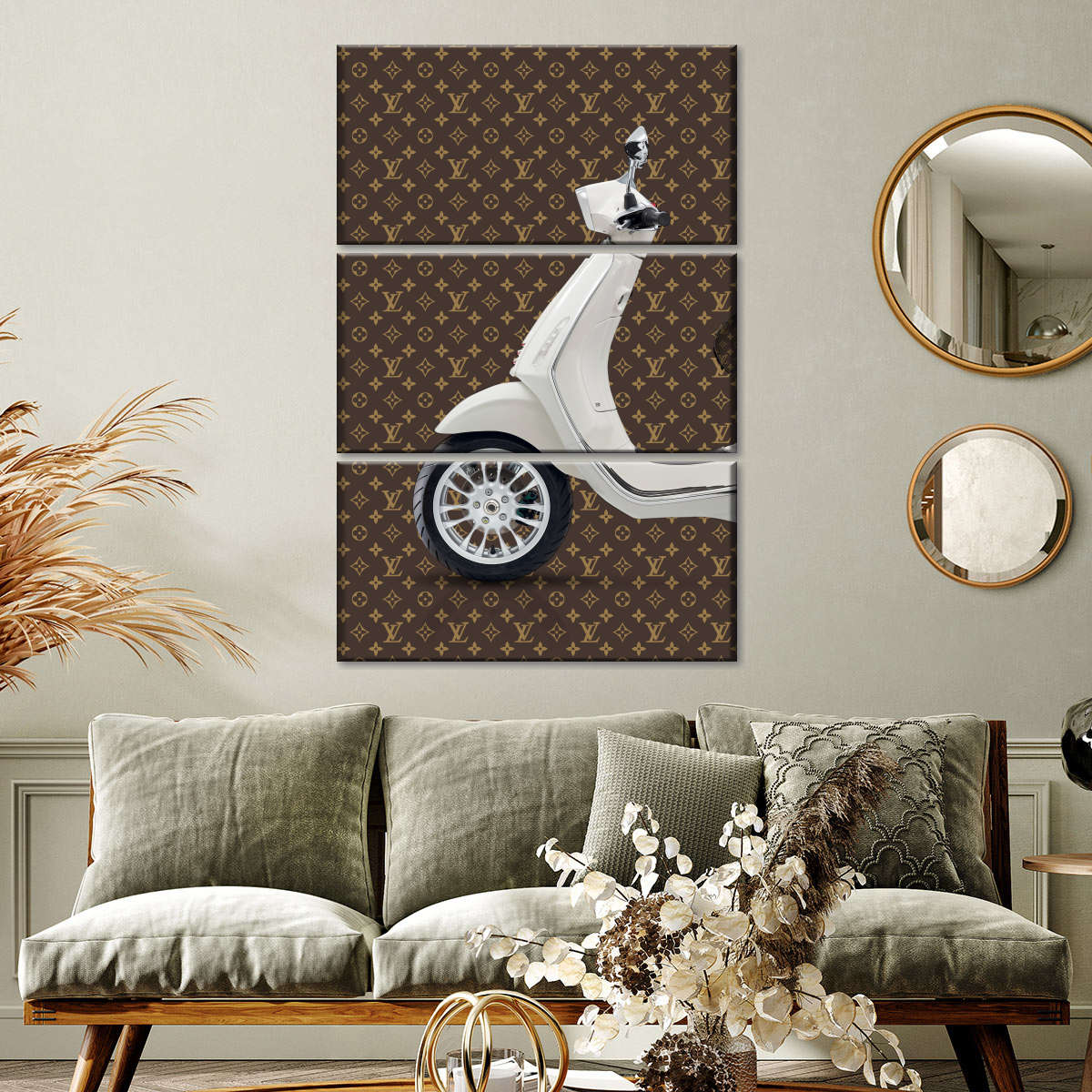 Vespa Louis Vuitton I Art: Canvas Prints, Frames & Posters