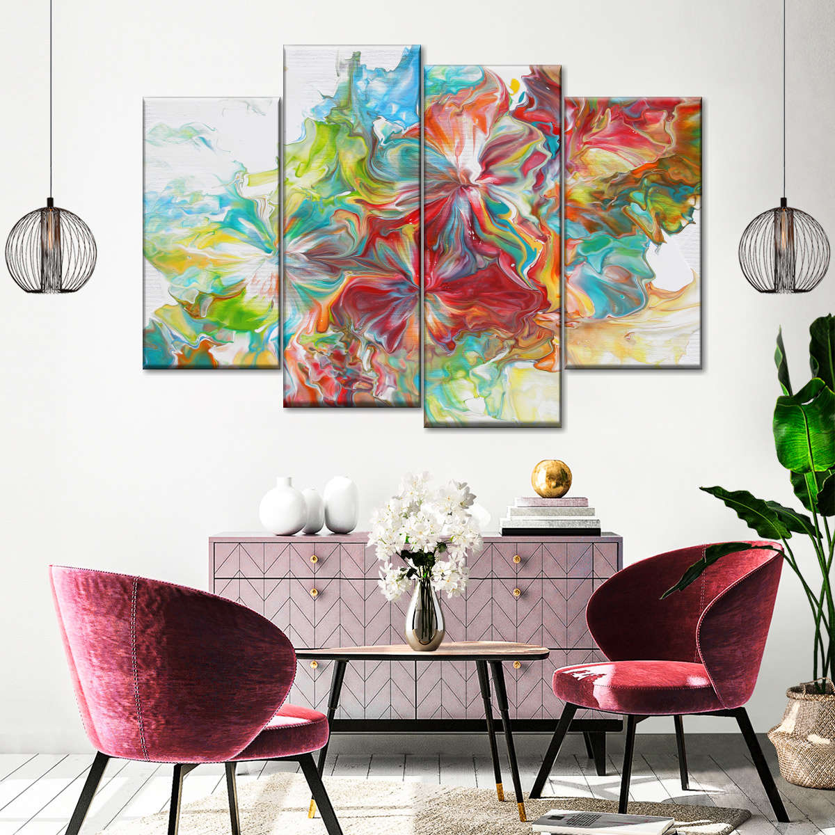 Abstract Pouring X Wall Art: Canvas Prints, Art Prints & Framed Canvas