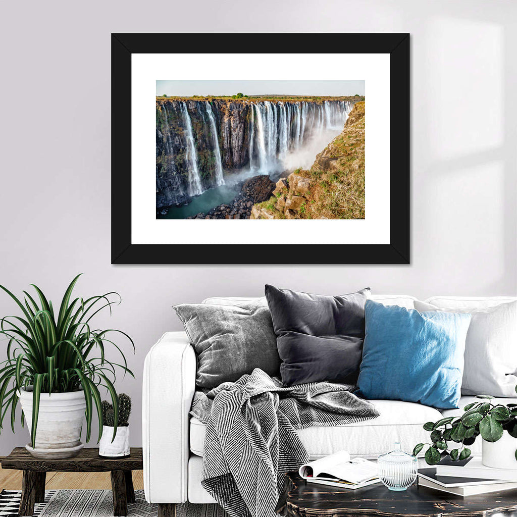 Victoria Falls View Wall Art | Photography