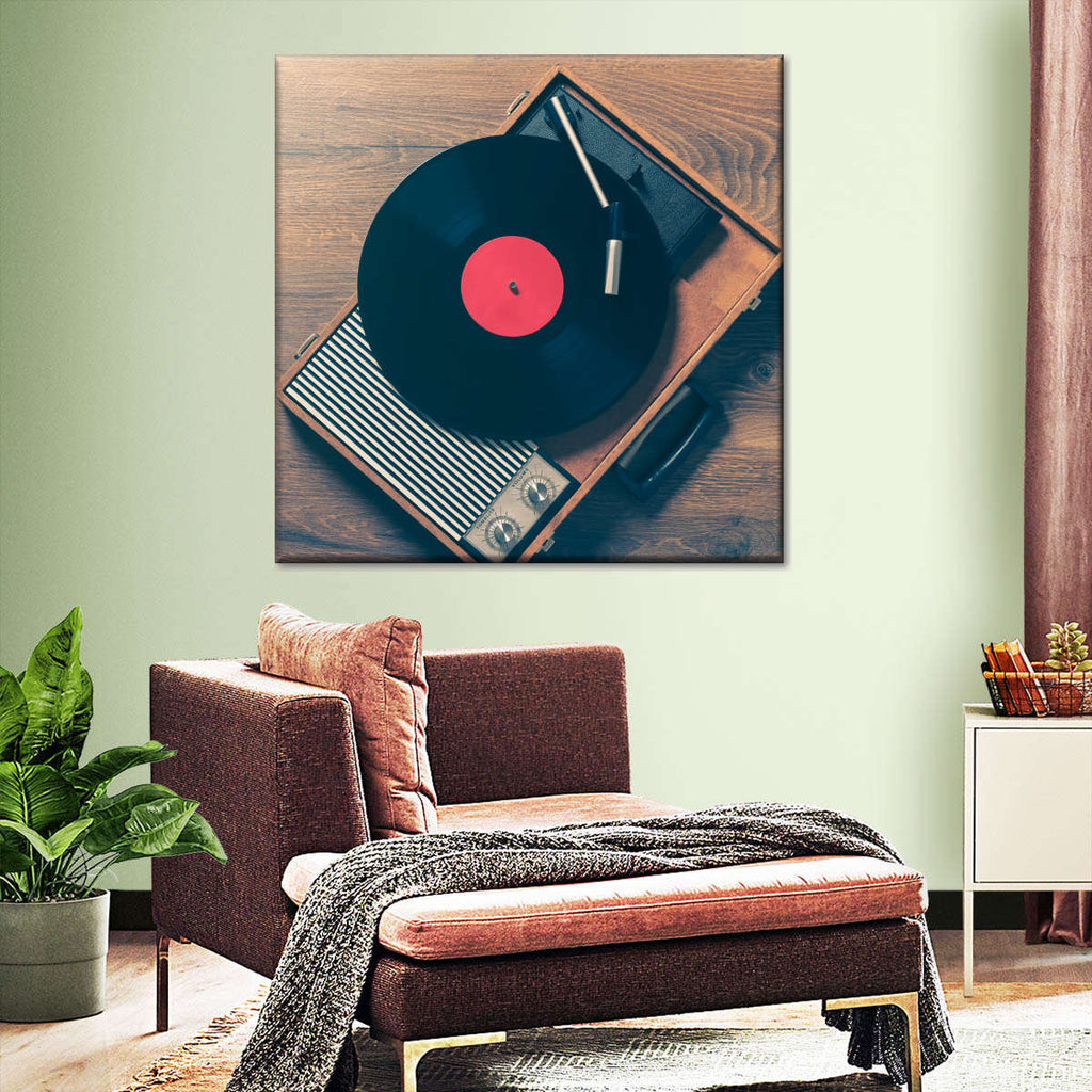 Gramophone Record Player Wall Art | Photography