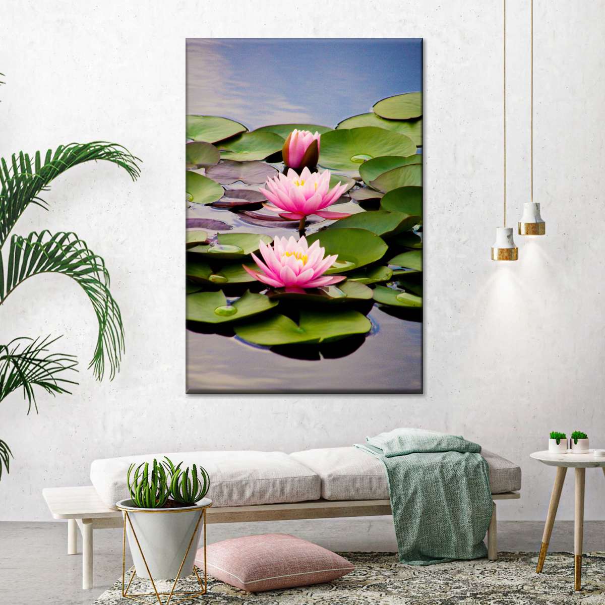 Sacred Lotus Flowers Wall Art: Canvas Prints, Art Prints & Framed Canvas