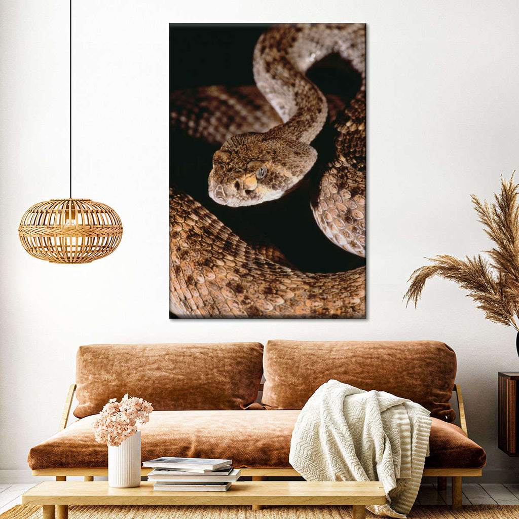 Western Diamondback Rattlesnake Wall Art | Photography