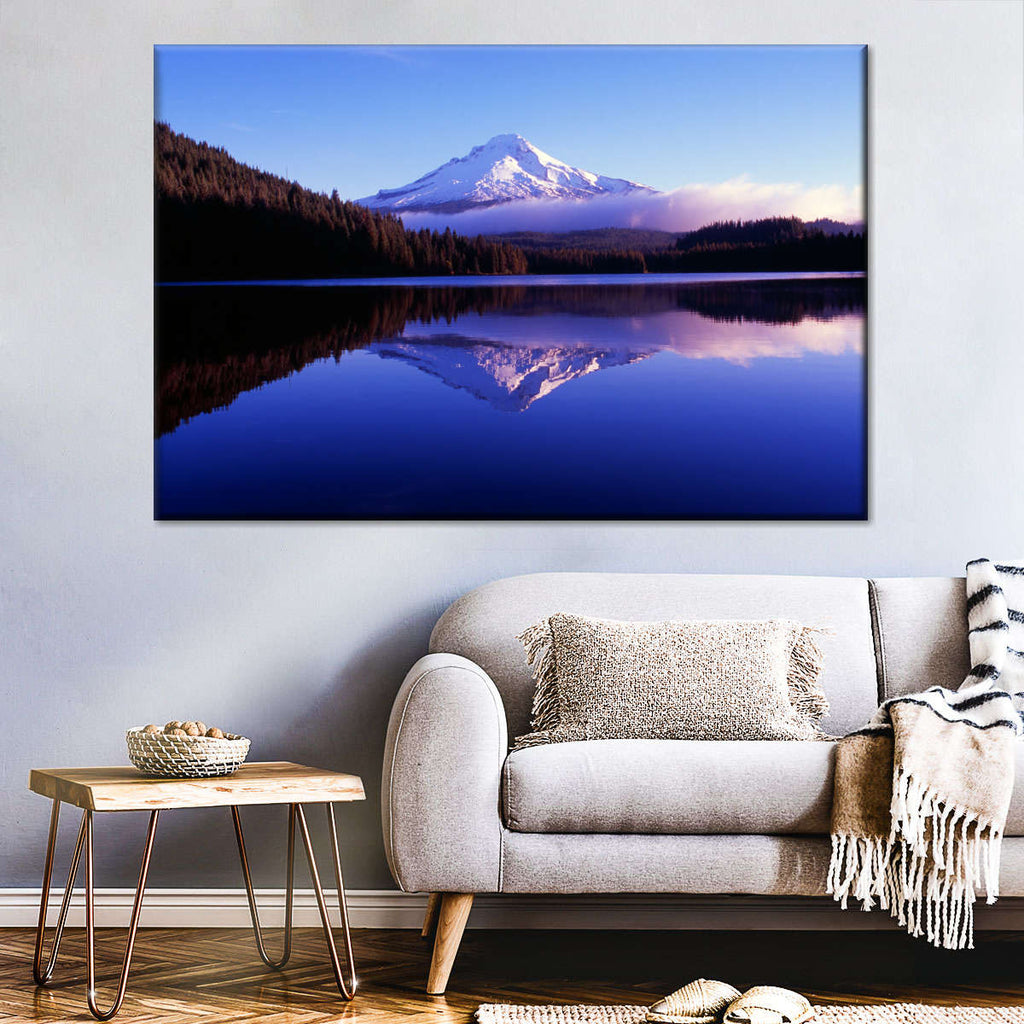 Trillium Lake Reflections Wall Art | Photography