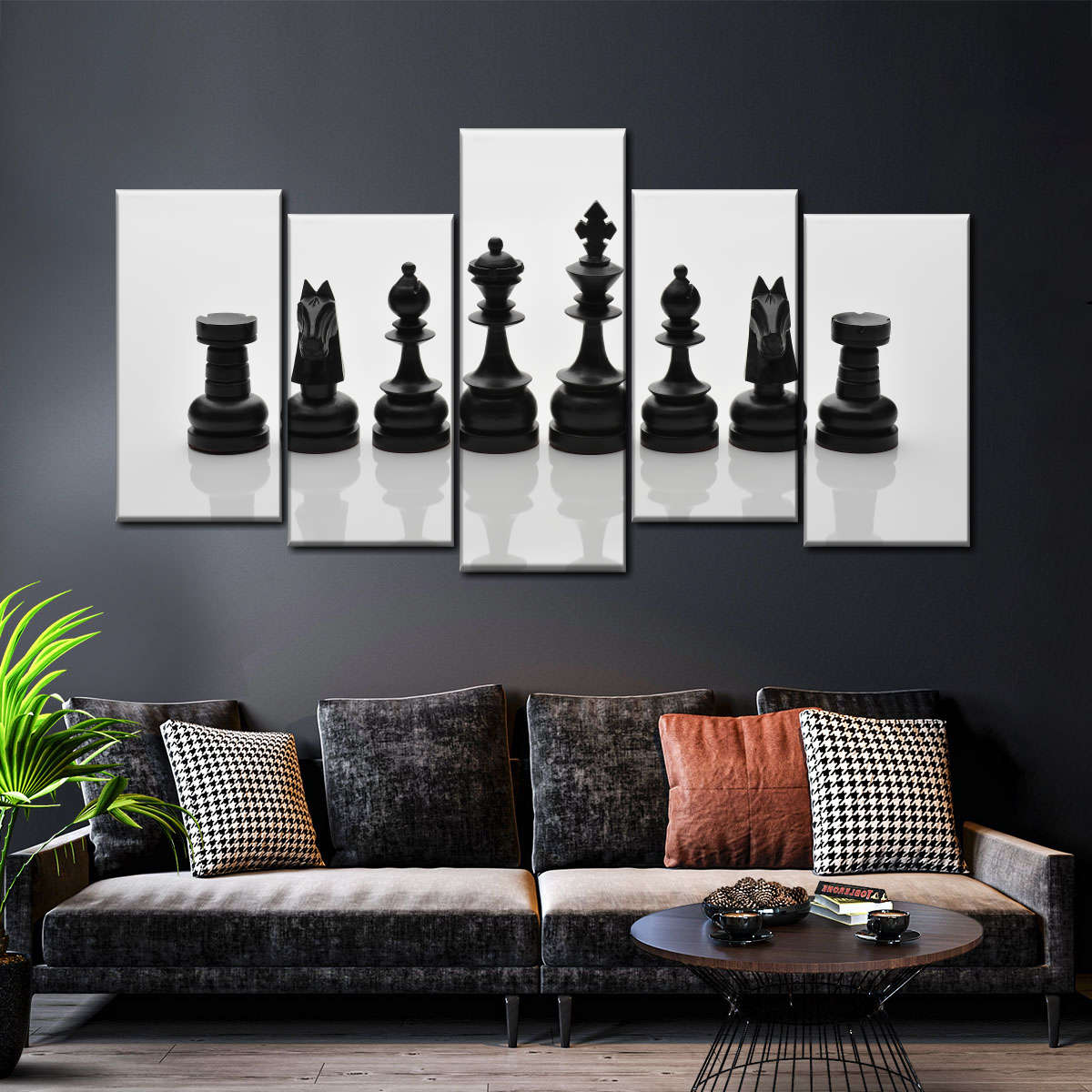 Chess Game Wall Art