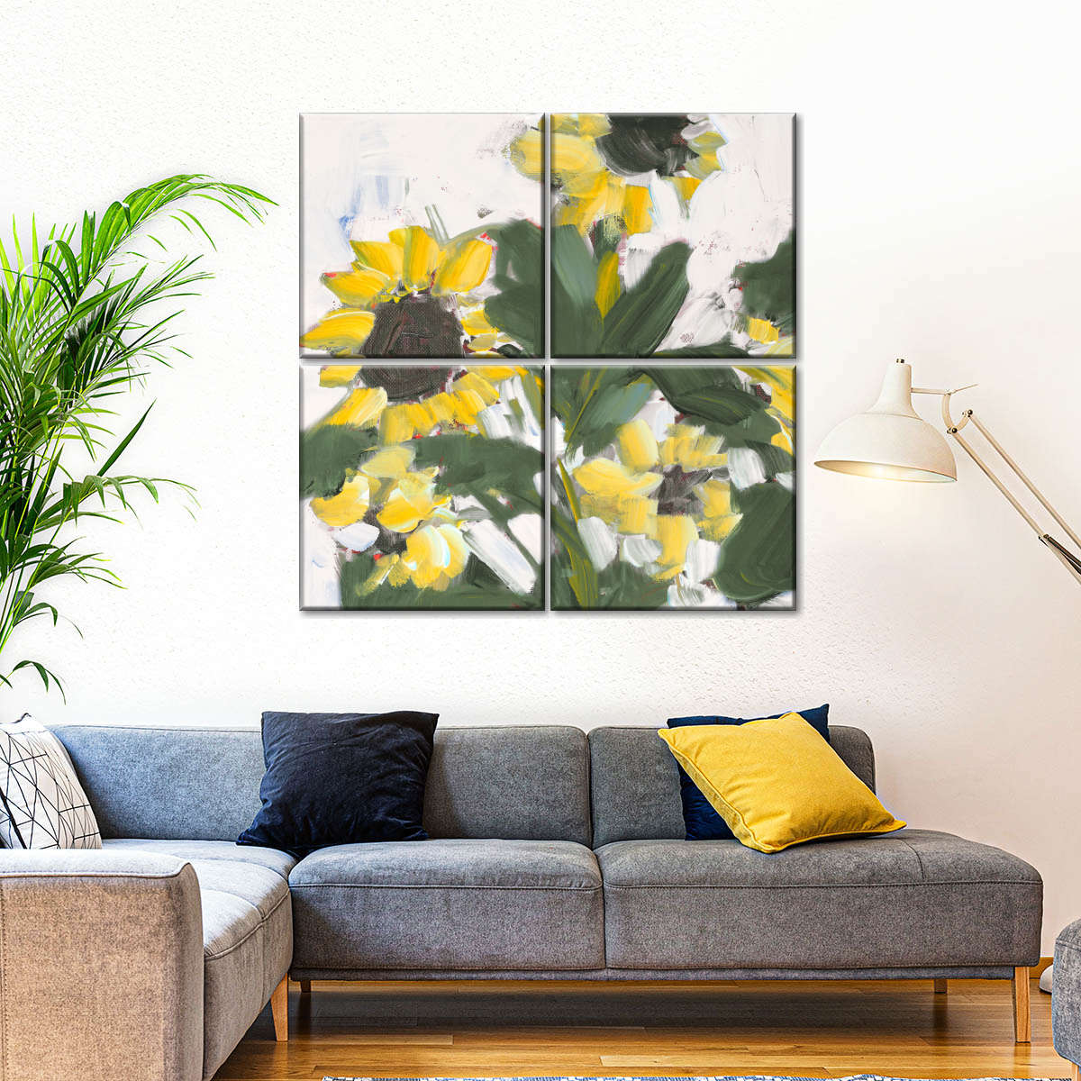 Sunflower Garden Wall Art Painting By Jane Slivka   Living Room 320 050a085b B9a2 46d4 9fdb 36af74e54031 