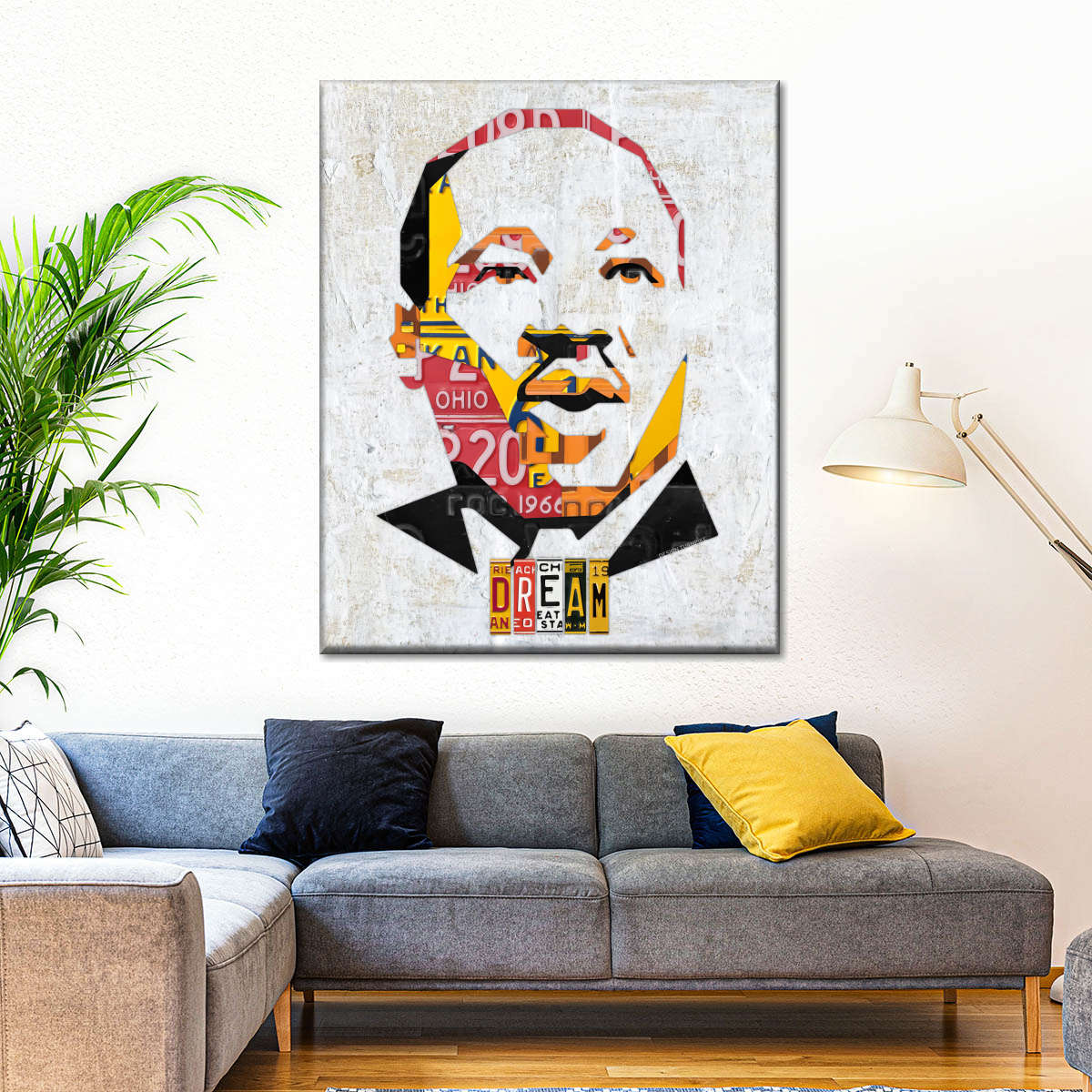 martin luther king jr abstract art
