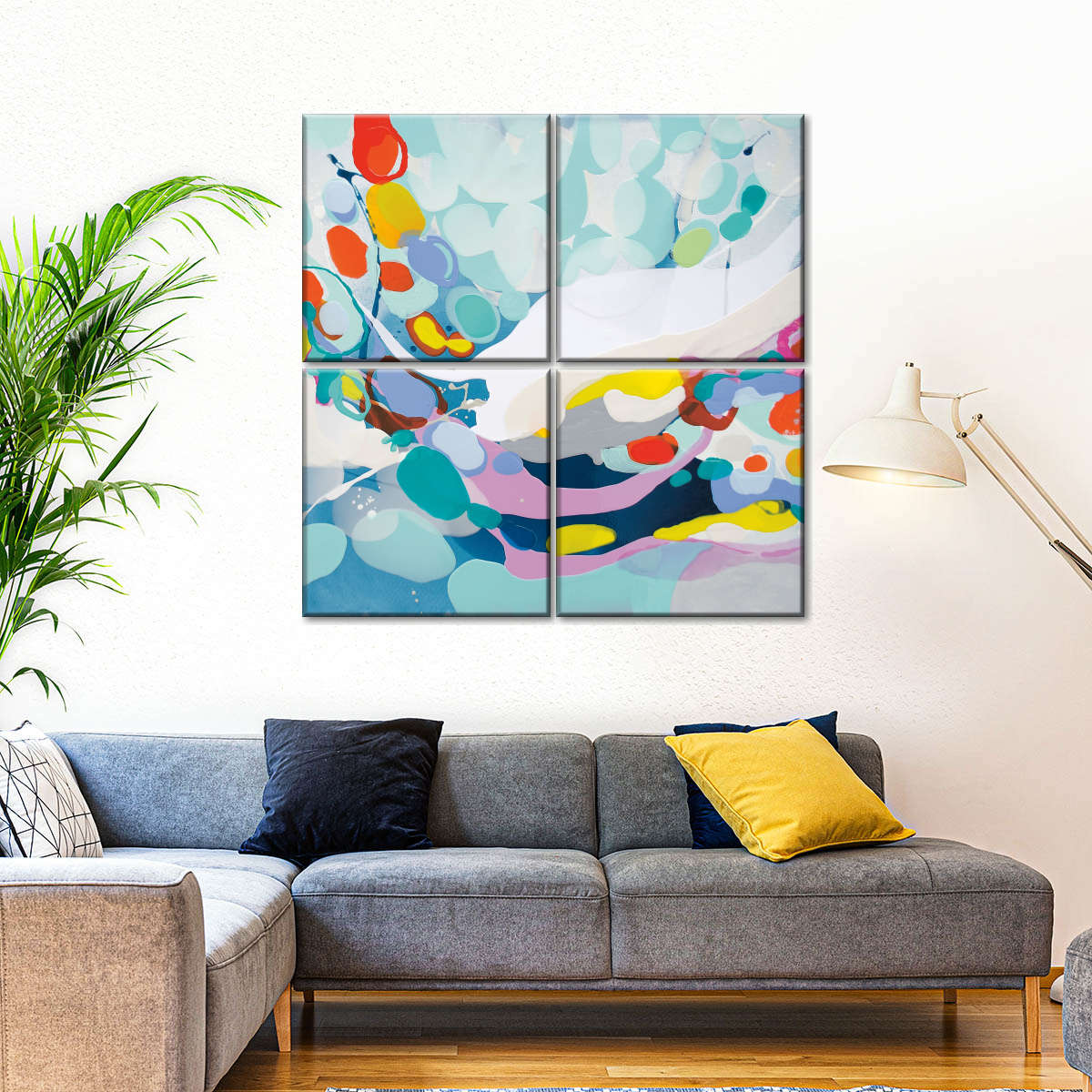 Kiss On The Lips Wall Art | Painting | by Claire Desjardins