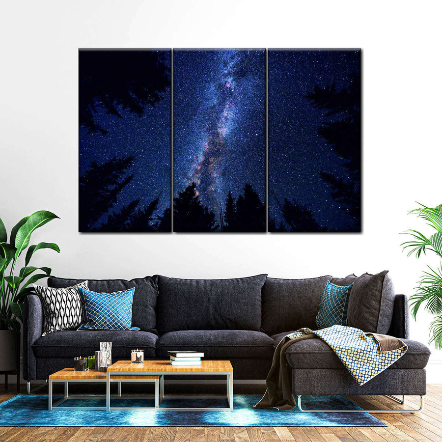 Woodlands Milky Way Wall Art | Photography
