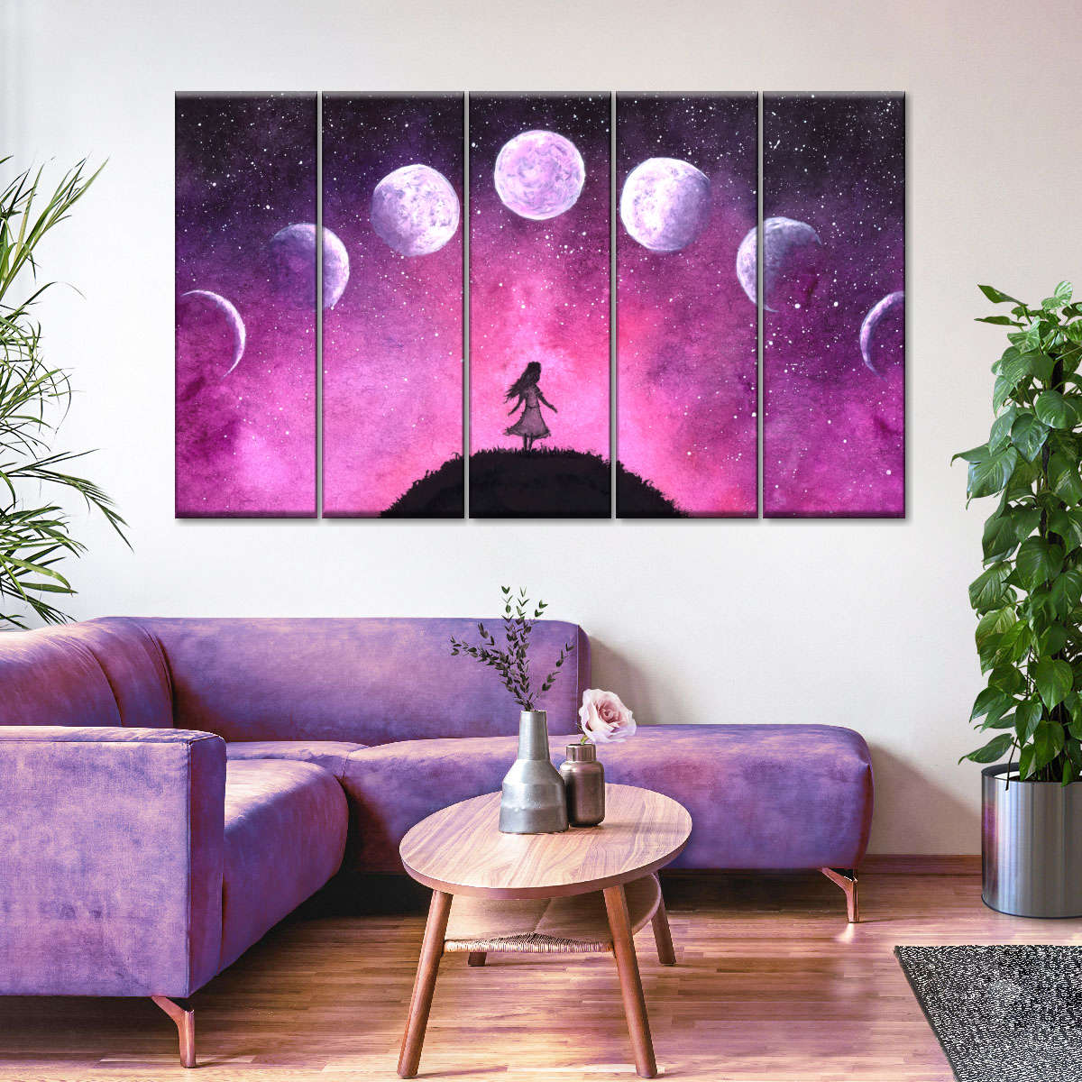 Dreamy Moon Phases Wall Art: Canvas Prints, Art Prints & Framed Canvas