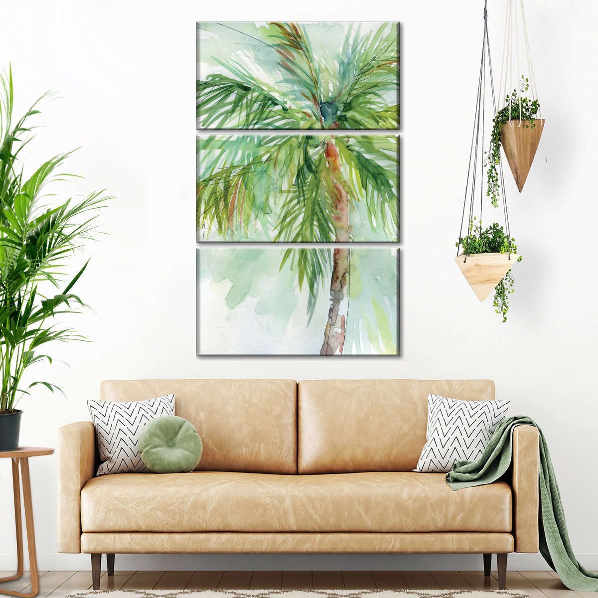 Palm Breezes II Wall Art | Watercolor | by Carol Robinson