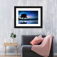 Ombre Night Sky Wall Art | Photography