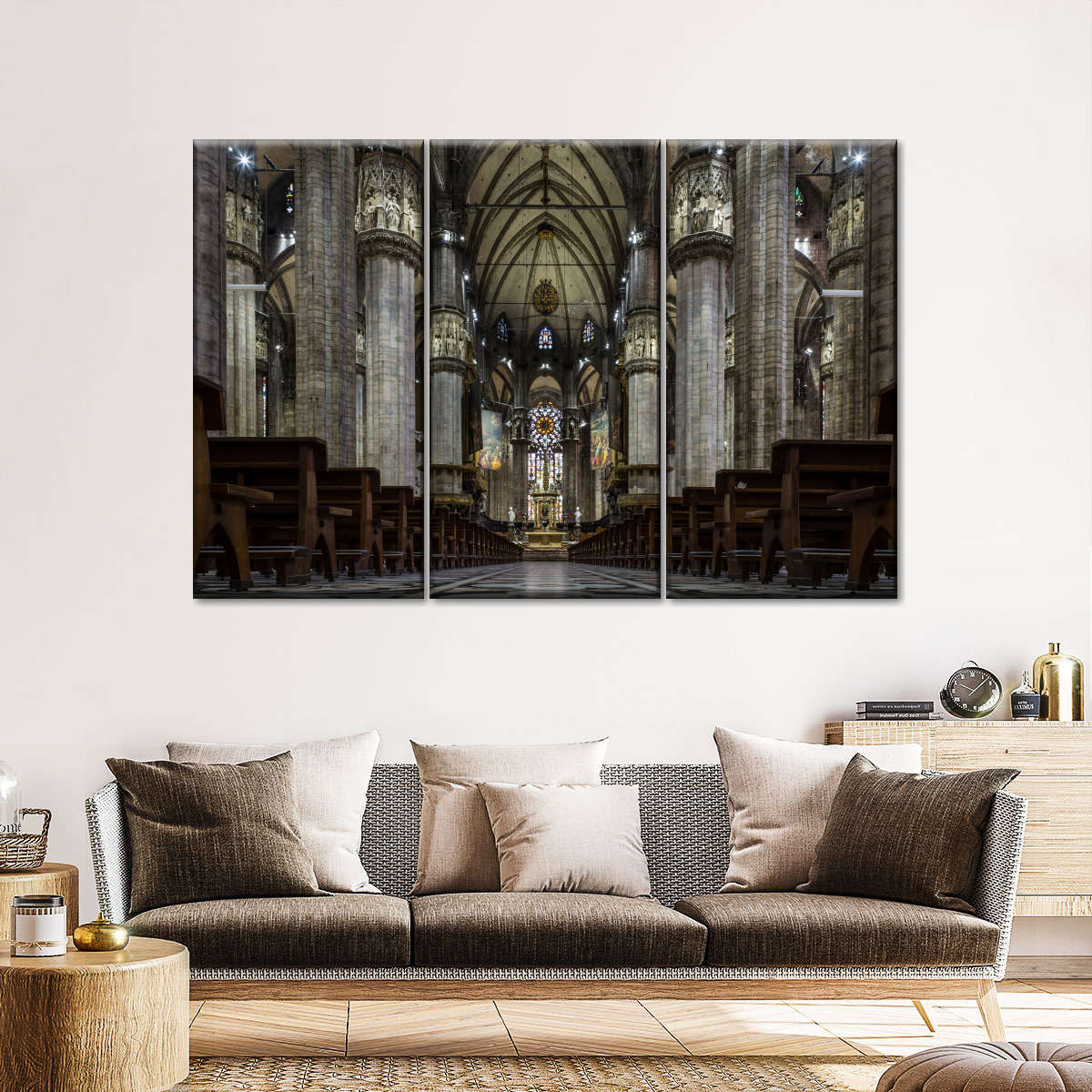 Milan Cathedral Aisle Wall Art | Photography