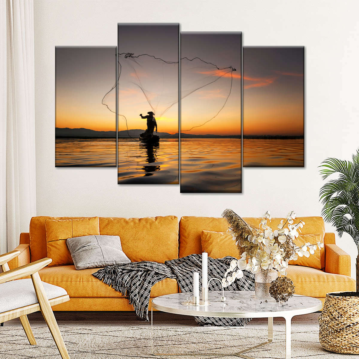 Cast Net Fishing Wall Art: Canvas Prints, Art Prints & Framed Canvas