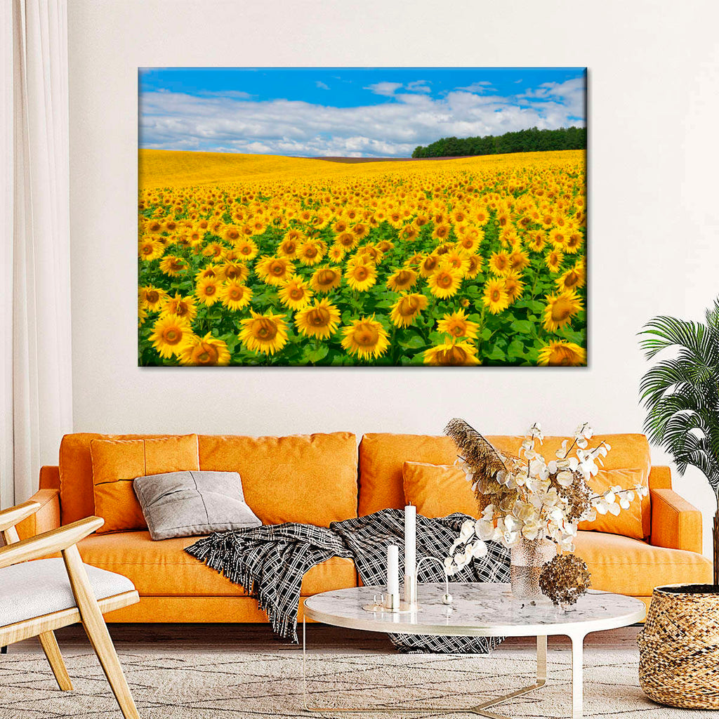 Arnstein Sunflower Field Wall Art | Photography