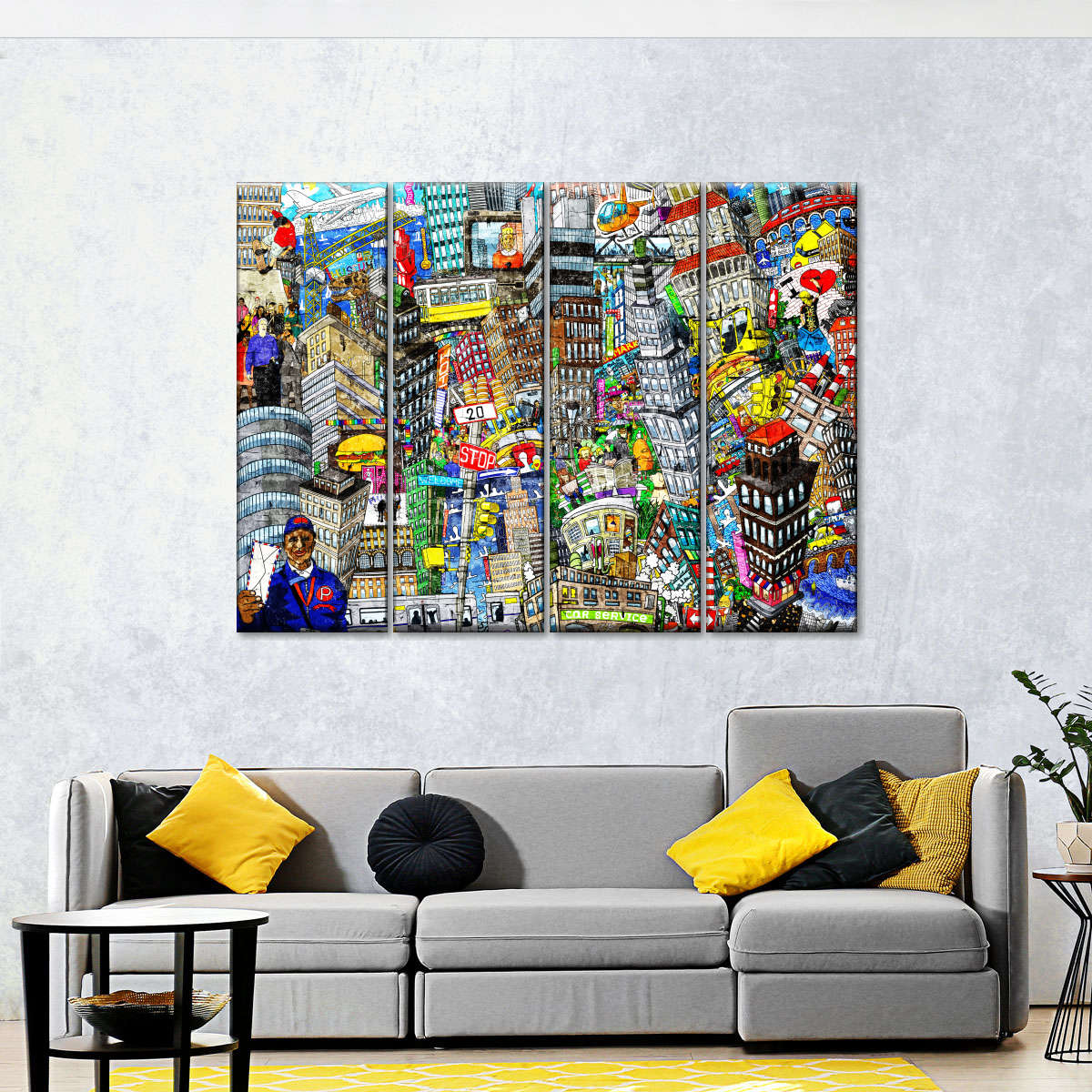 City Graffiti Wall Art: Canvas Prints, Art Prints & Framed Canvas