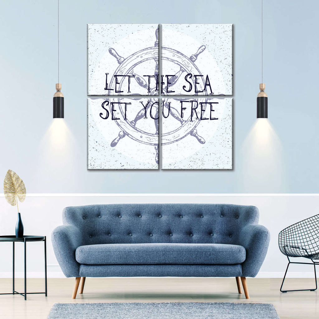 Freed By The Sea Wall Art | Digital Art