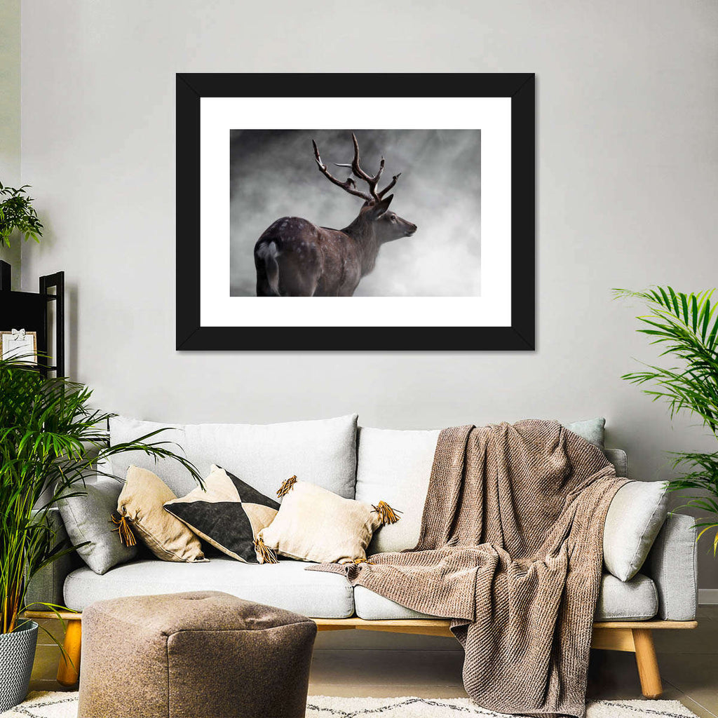 Mysterious Stag Wall Art | Photography