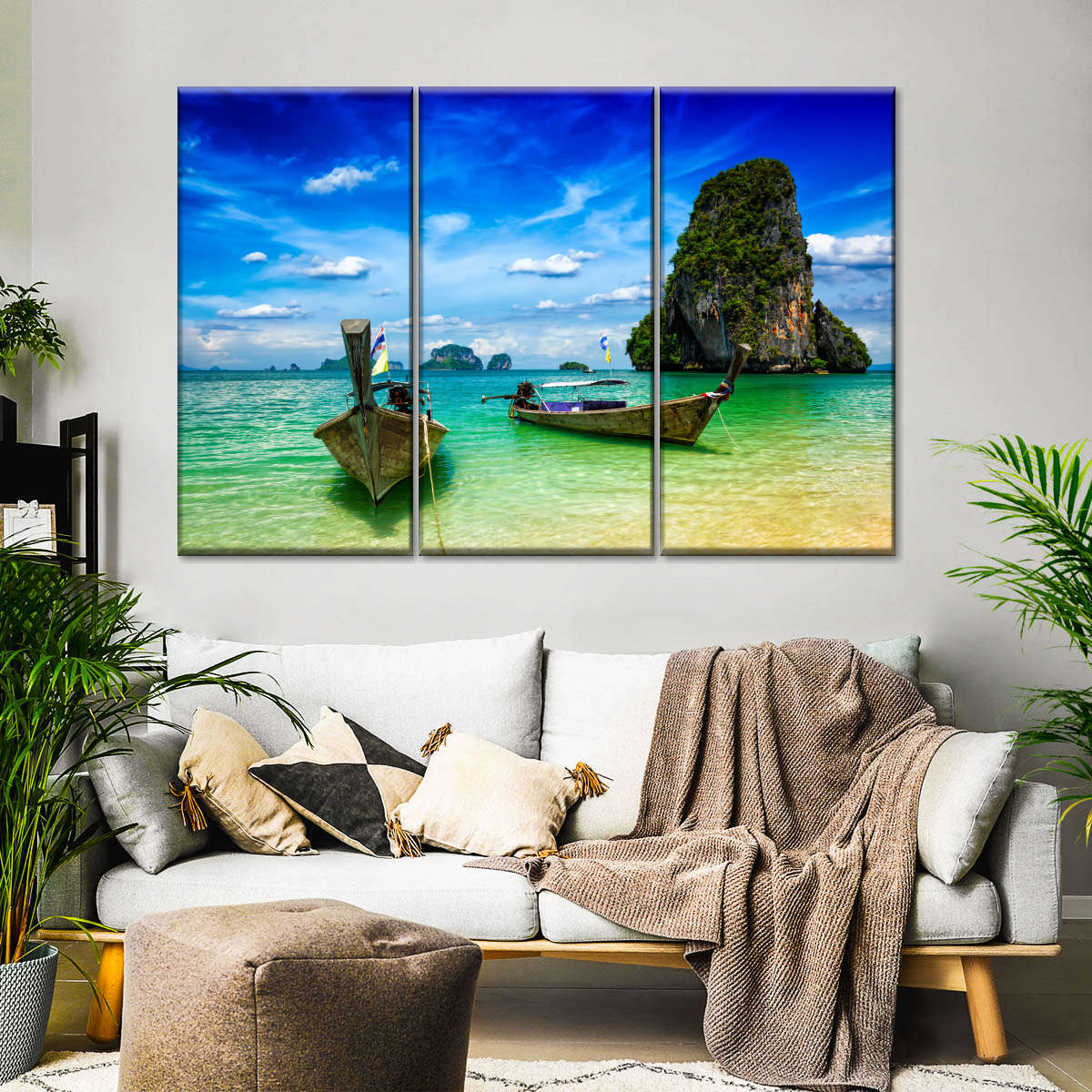 Phra Nang Boats Wall Art: Canvas Prints, Art Prints & Framed Canvas