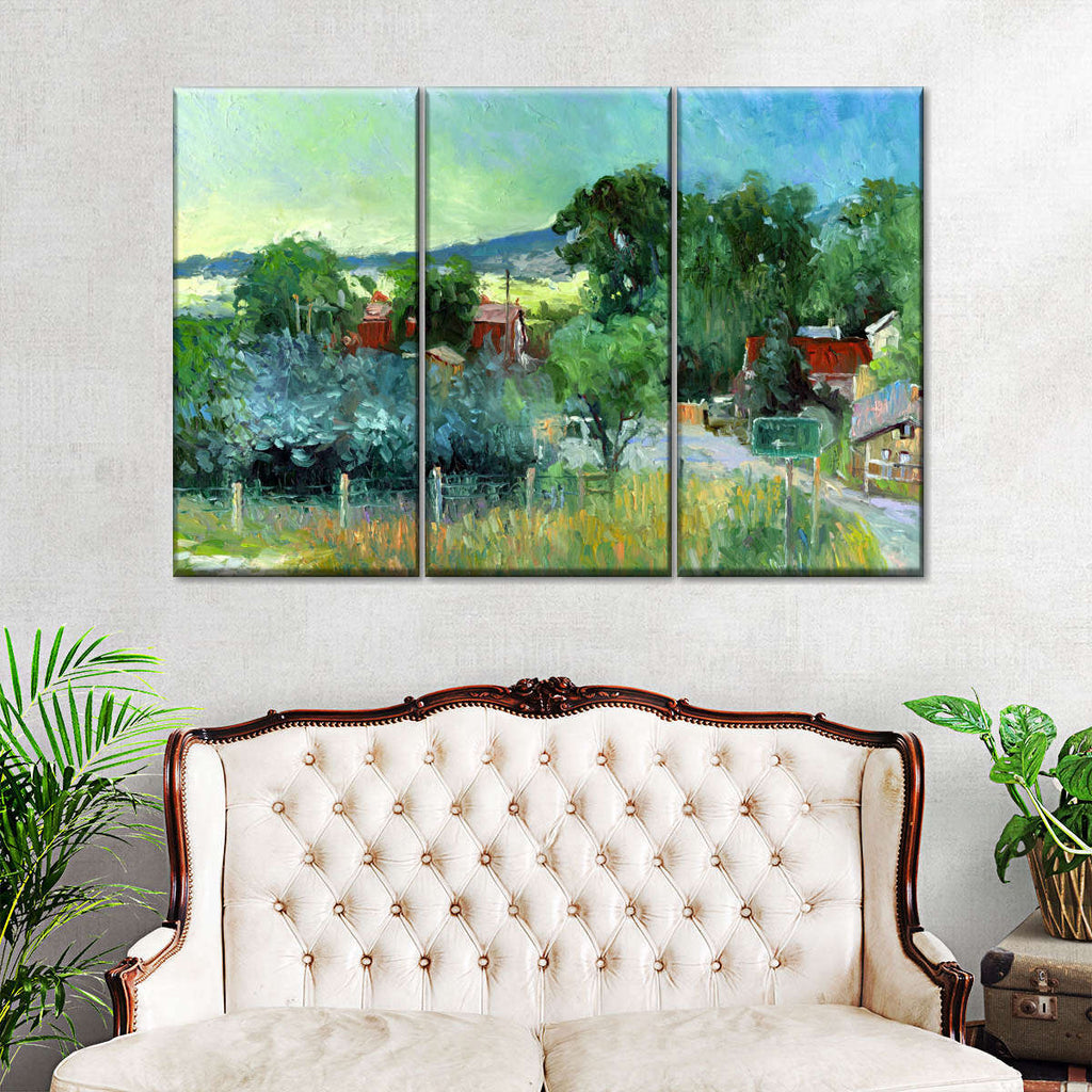 Rooney Ranch I Wall Art | Painting | by Richard Wallich