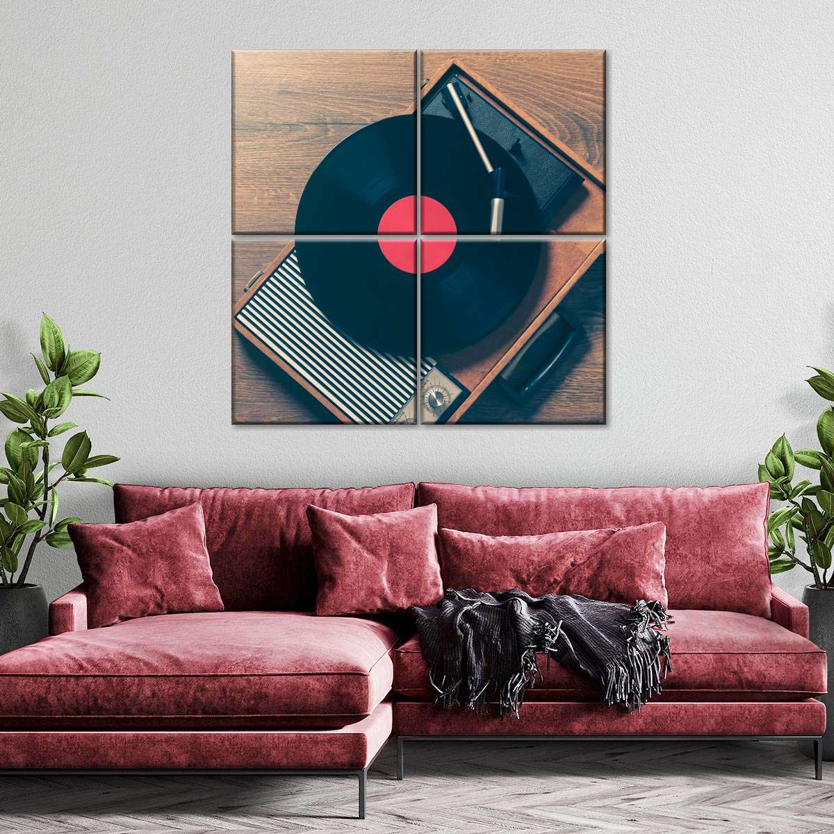 Gramophone Record Player Wall Art | Photography