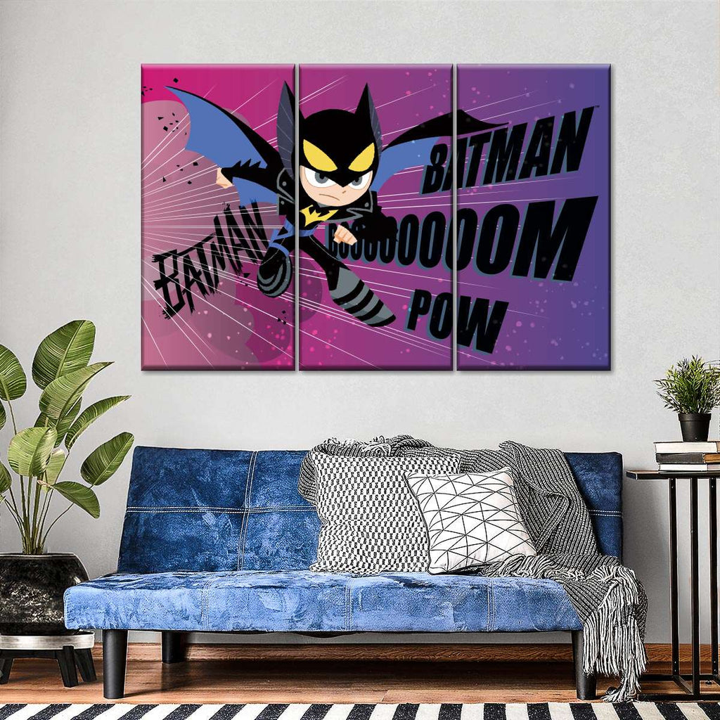 Batman Boom Pow Wall Art | Digital Art