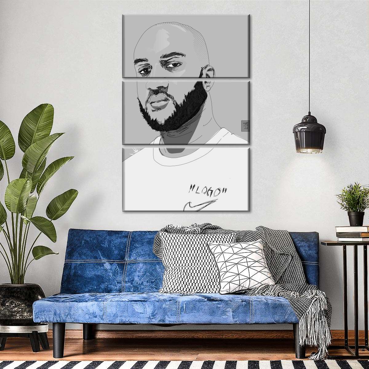 RIP Virgil Abloh 2021 Canvas Art Print by TECHNODROME1