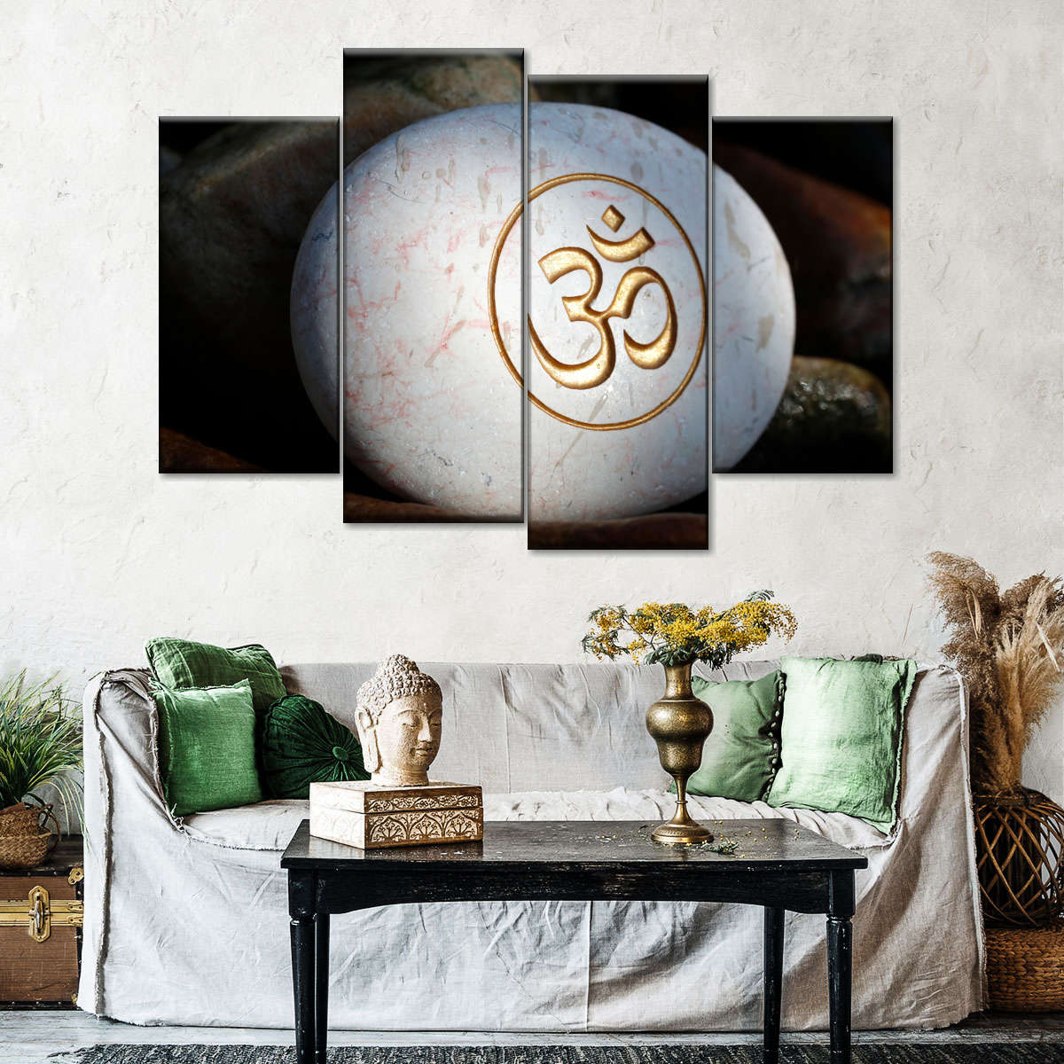 om symbol painting