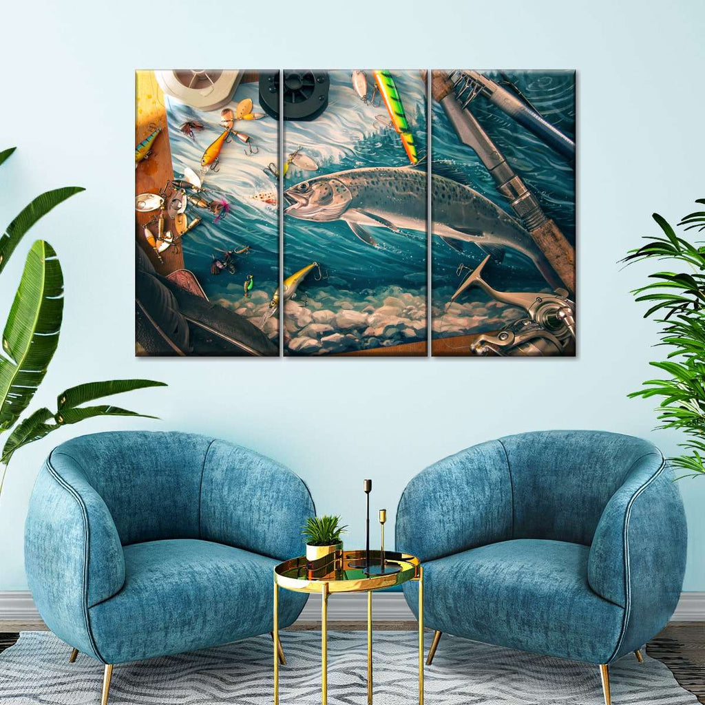 All About Fishing Wall Art | Painting