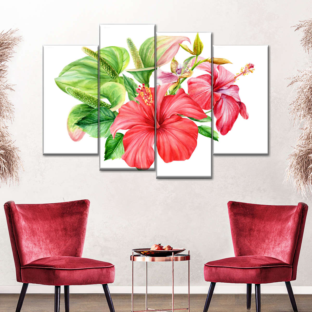 Hibiscus Bouquet Wall Art: Canvas Prints, Art Prints & Framed Canvas