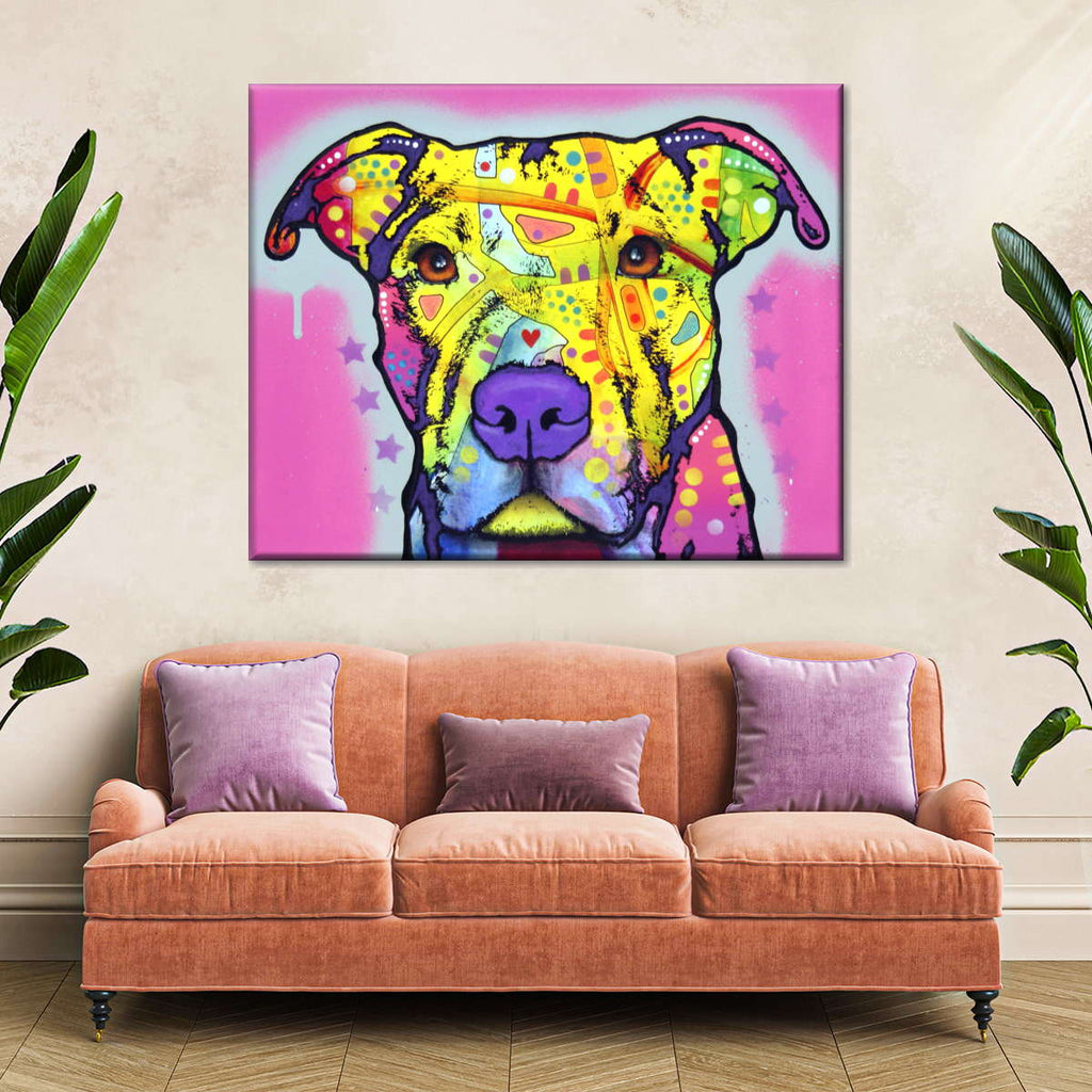 Focused Pit Canvas Wall Art