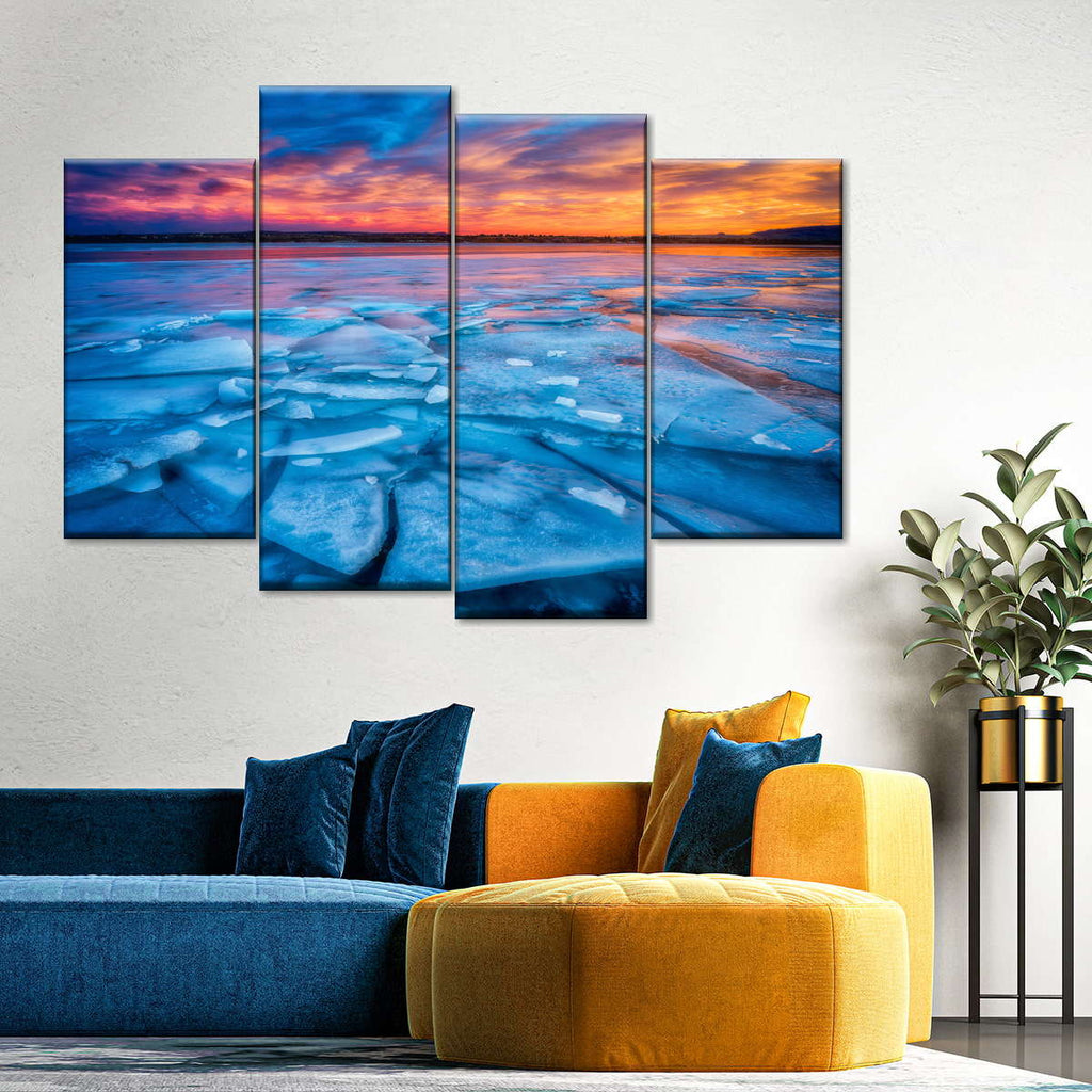 Fire And Ice Landscape Wall Art | Photography | by DARREN WHITE PHOTOGRAPHY