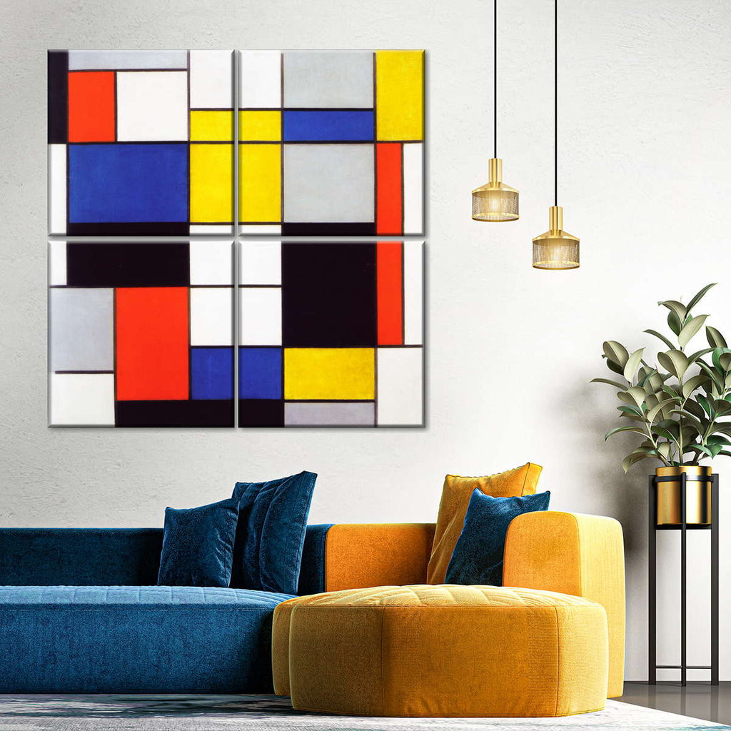 Composition A Wall Art | Painting | by Piet Mondrian