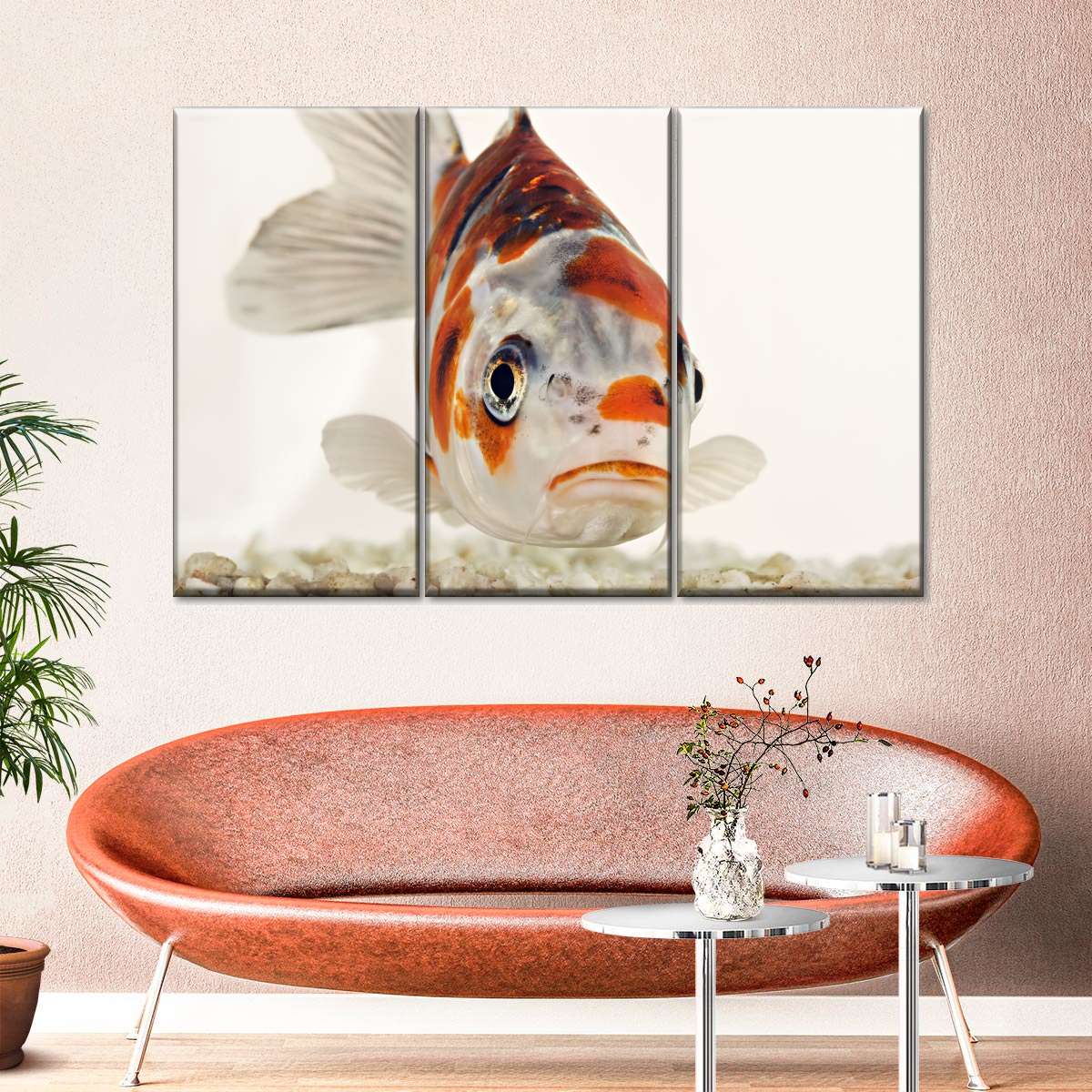 Patterned Koi Fish Wall Art | Photography