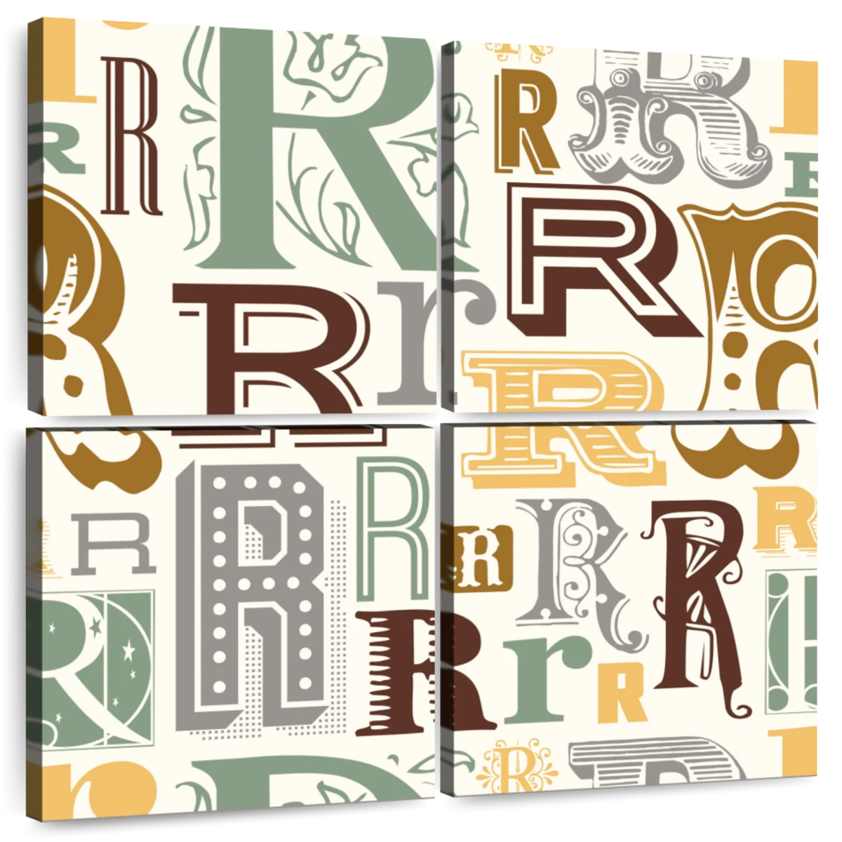 the letter r in different fonts
