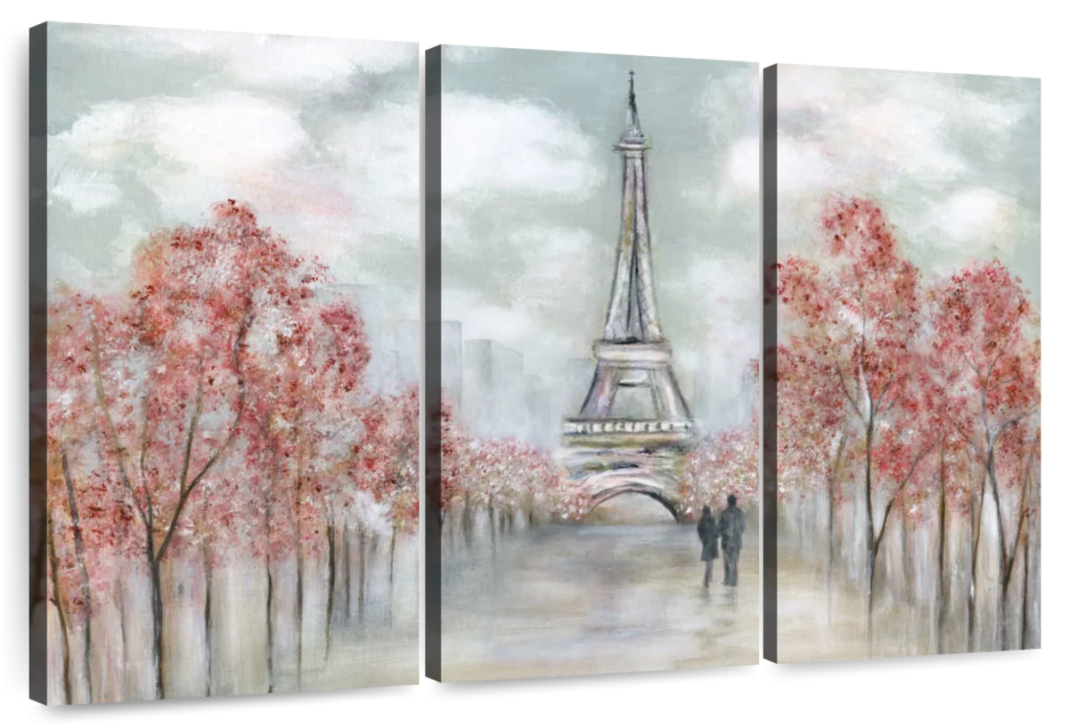 A Paris Stroll I Wall Art, Canvas Prints, Framed Prints, Wall Peels
