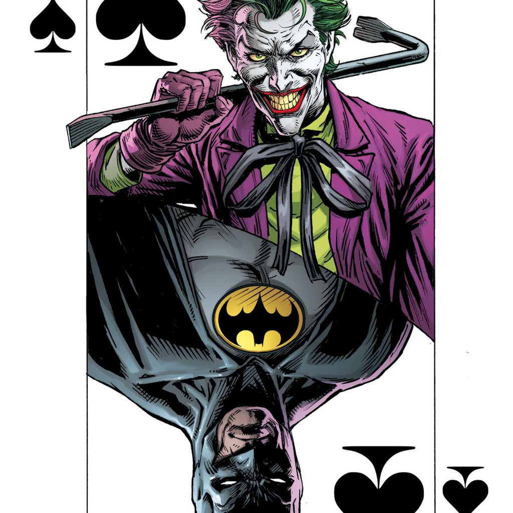 Batman And Joker Playing Card Wall Art | Digital Art