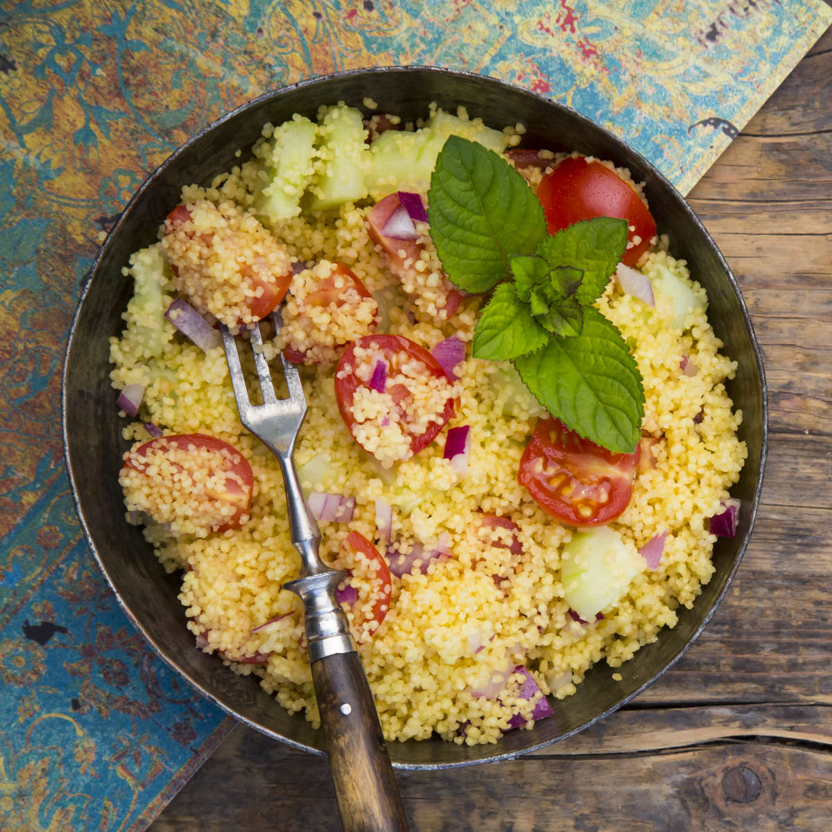 Couscous Tabbouleh Wall Art | Photography