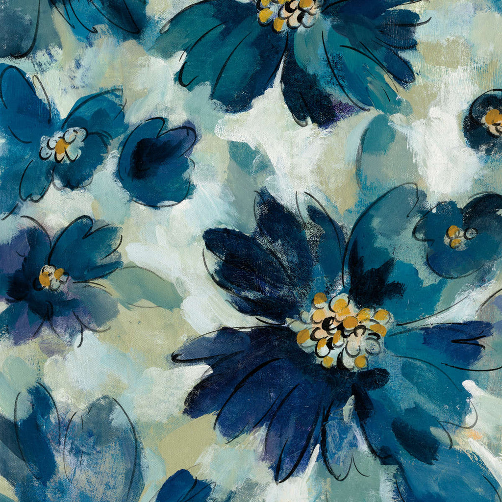 Inky Floral III Wall Art | Painting | by Silvia Vassileva