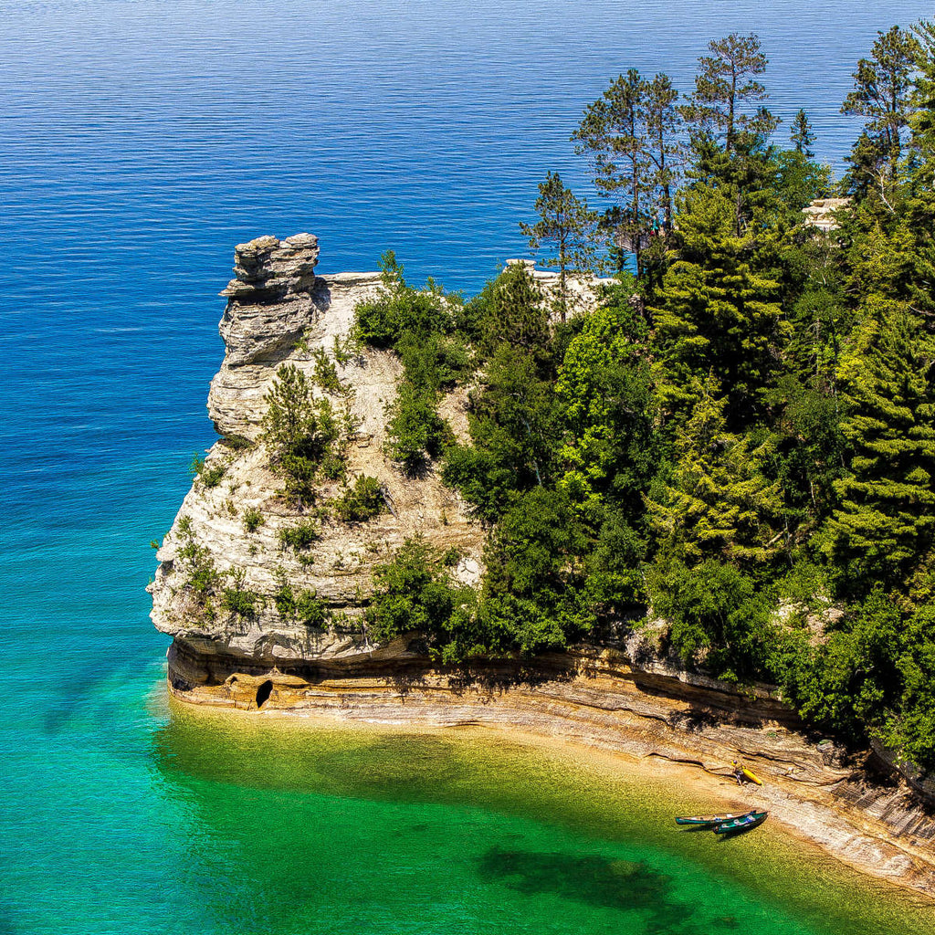 Miners Castle View Wall Art | Photography