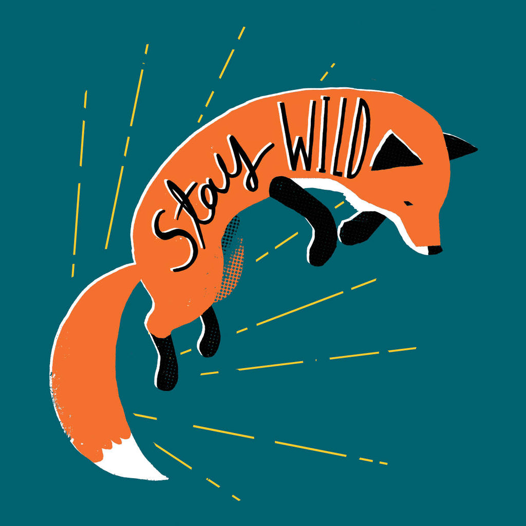 stay-wild-fox-wall-art-digital-art-by-michael-buxton