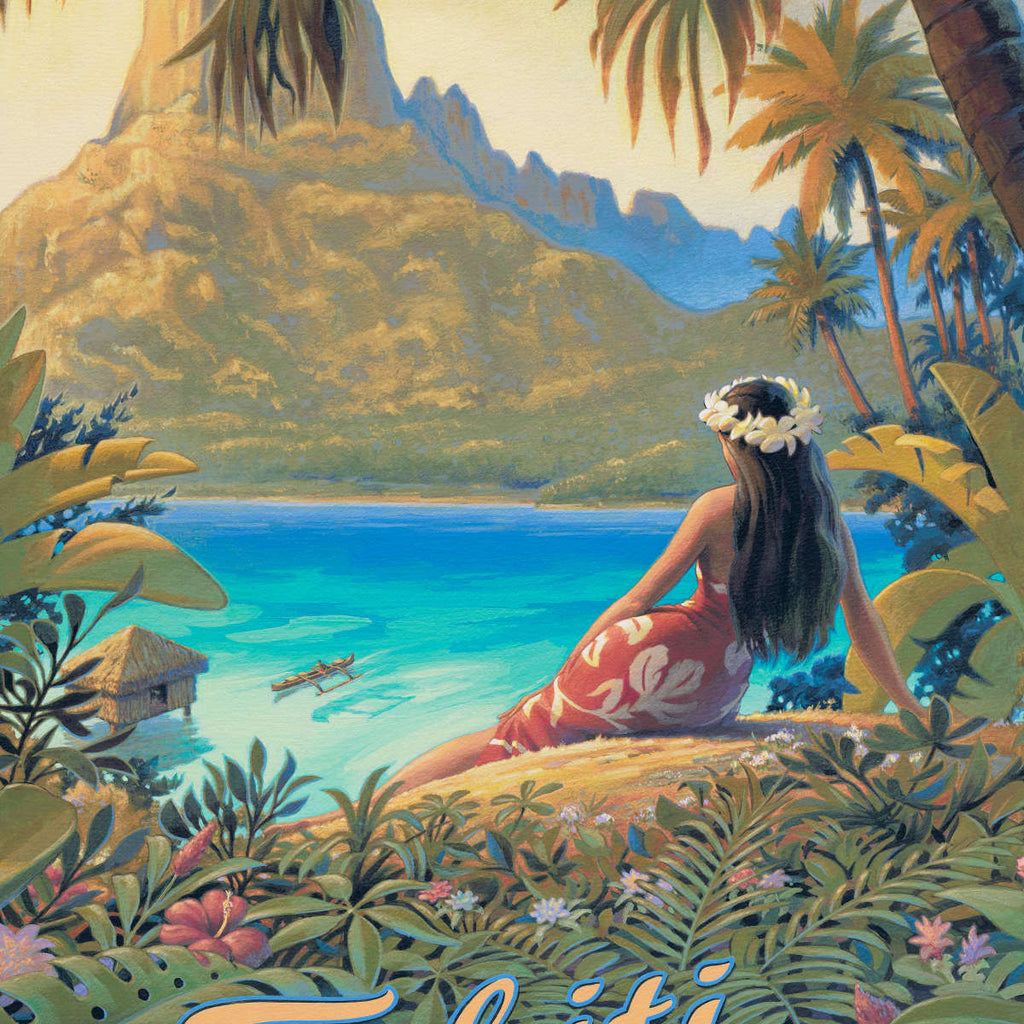 Tahiti I Wall Art | Painting | by Kerne Erickson
