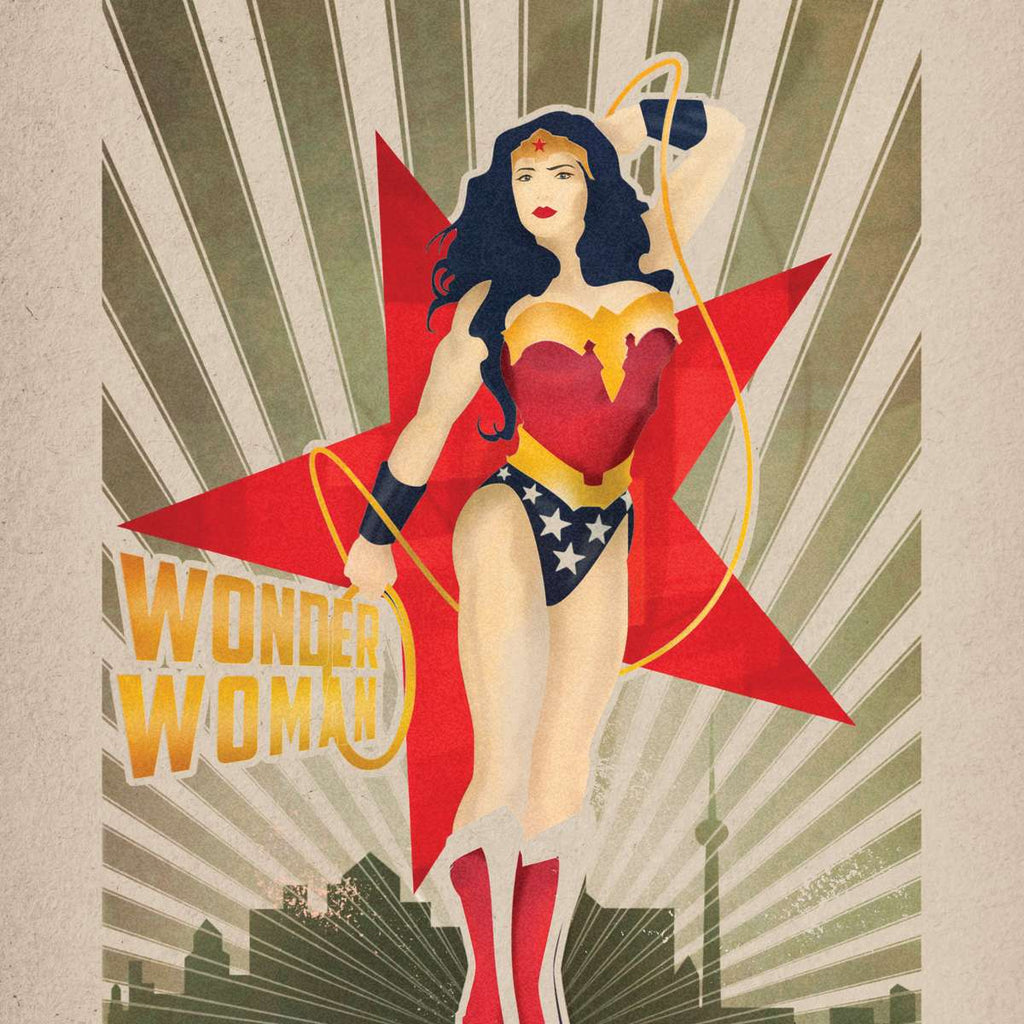 Wonder Woman Lasso Wall Art Digital Art