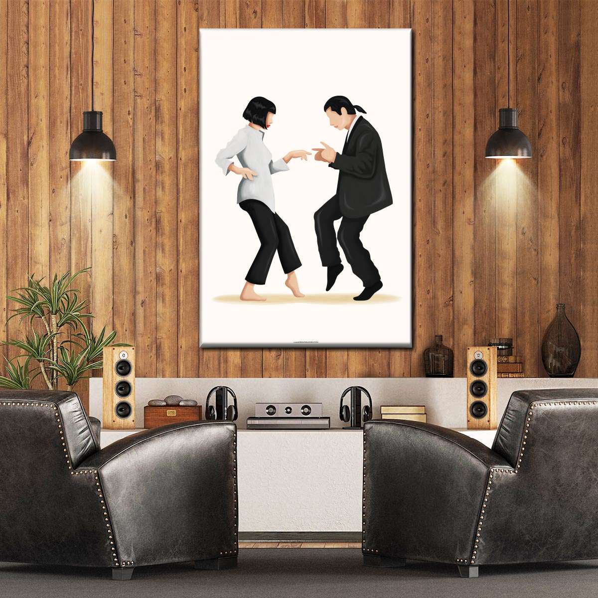 pulp fiction dance art